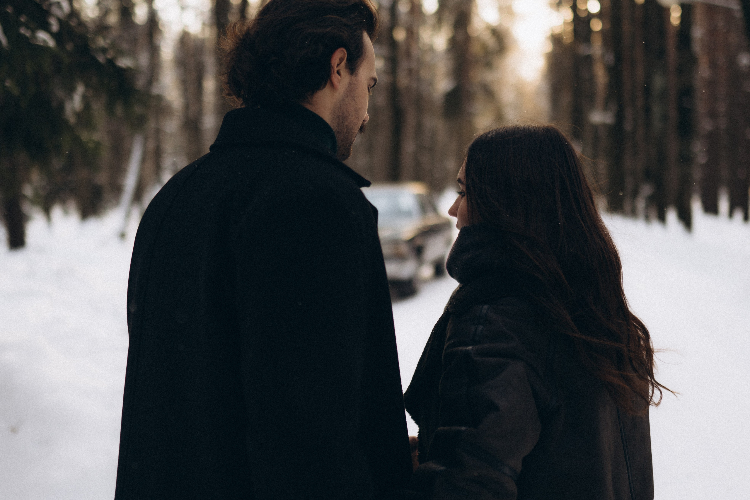 Парная зимняя история. Фотограф в Калининграде Саша Наместникова