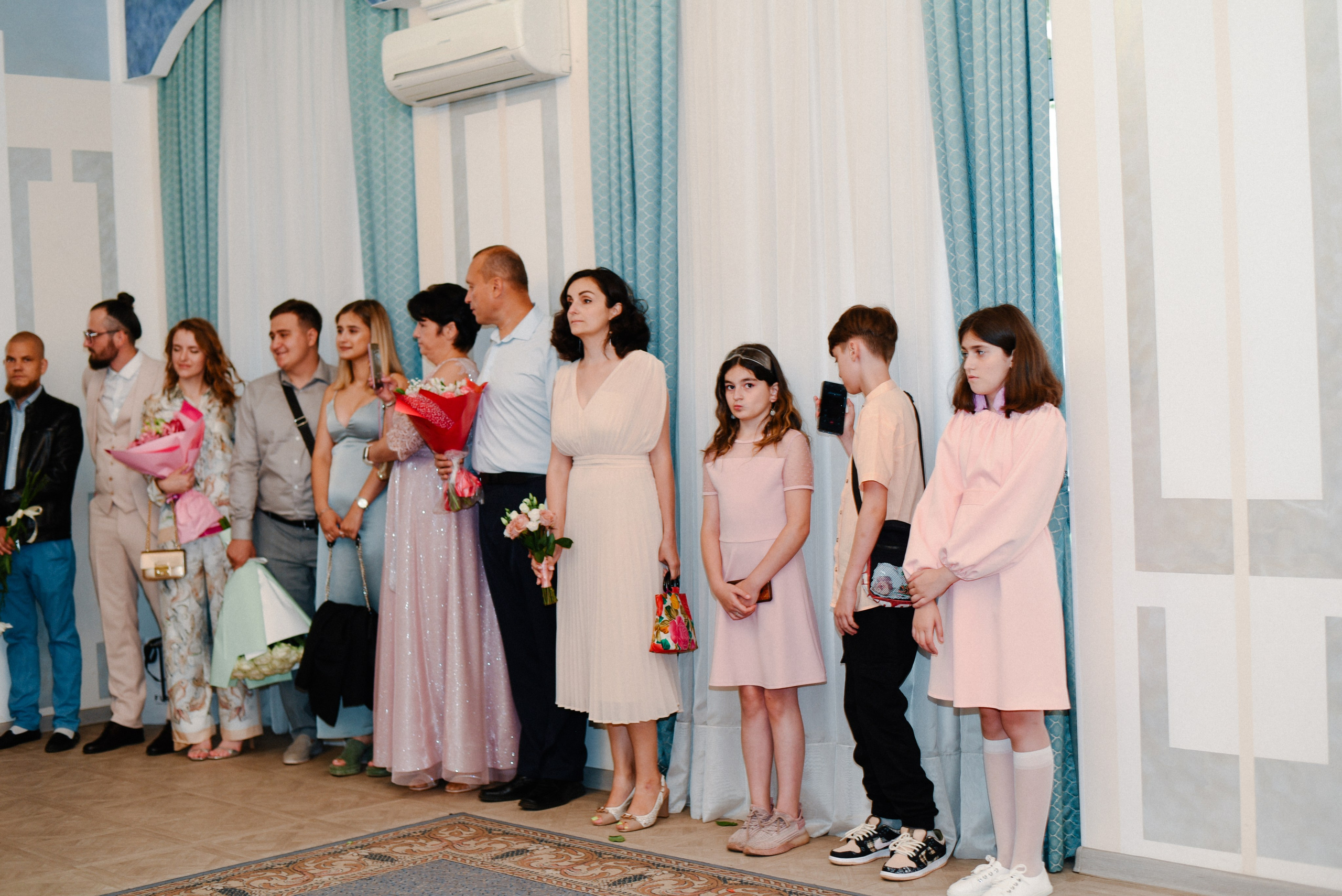 Виктор и Ангелина Банкет на 100 гостей Ресторан Segreto. Фотограф Лола Волна, город Москва