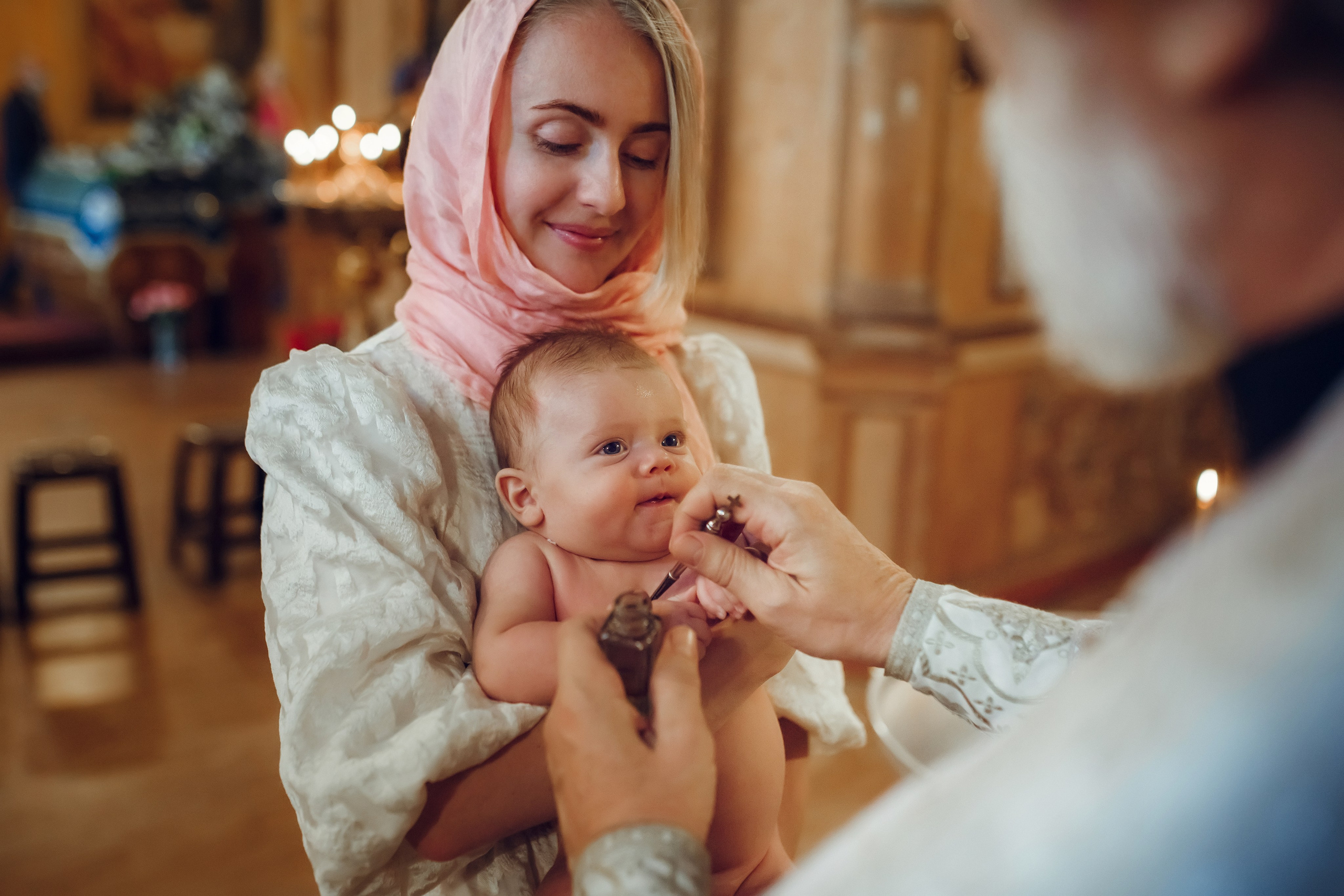Крещение Арсения. Фотограф на Крещение, семейный фотограф в Москве