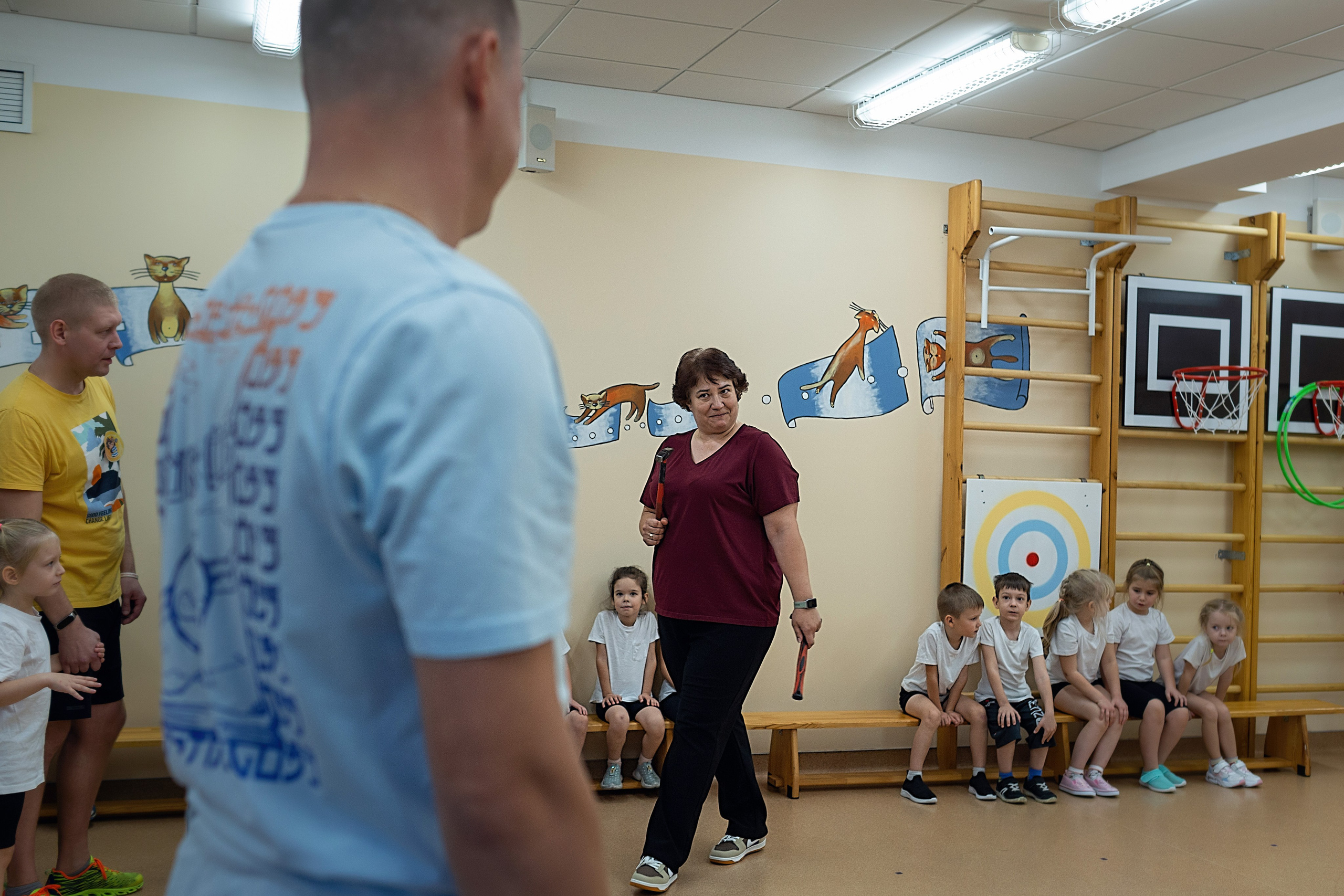 День пап в детском саду_2024. Семейный фотограф в Санкт-Петербурге