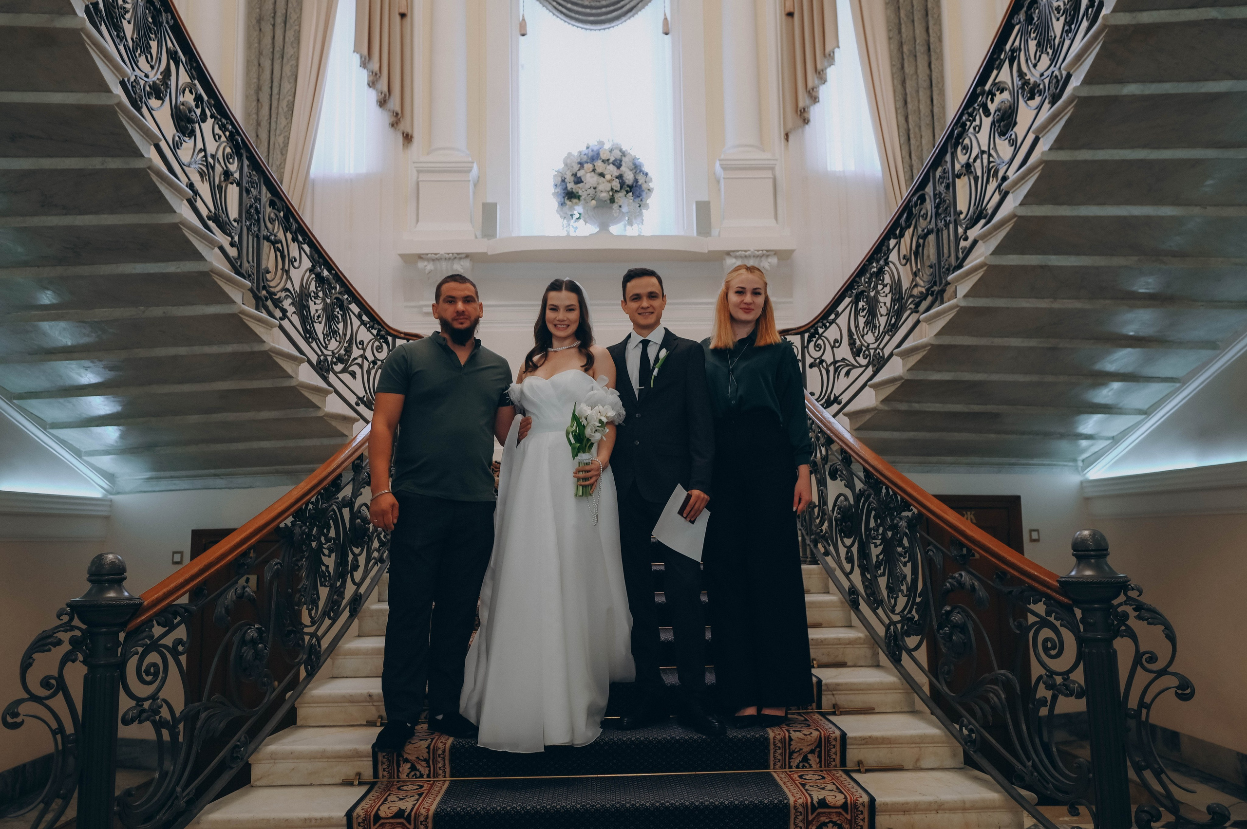 Роспись во 2 дворце. Ксения и Иван. Семейный и свадебный фотограф в Санкт-Петербурге Яна