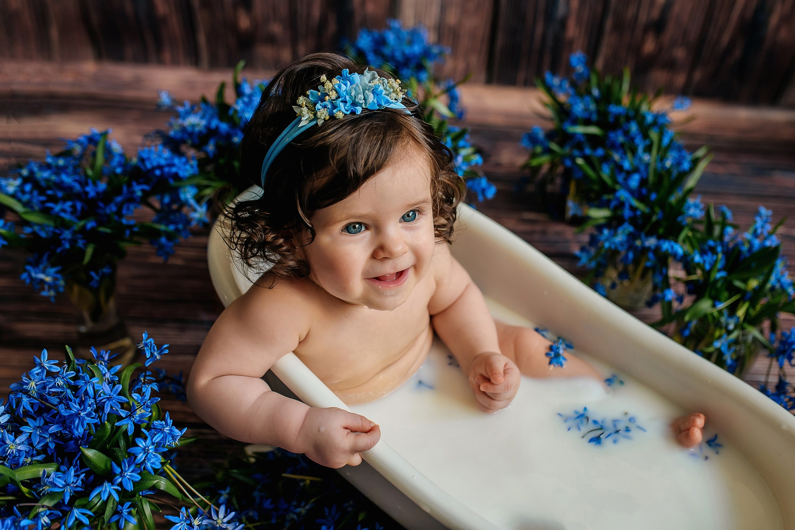 Детские молочные ванночки. Меркулова Ольга фотограф Воронеж