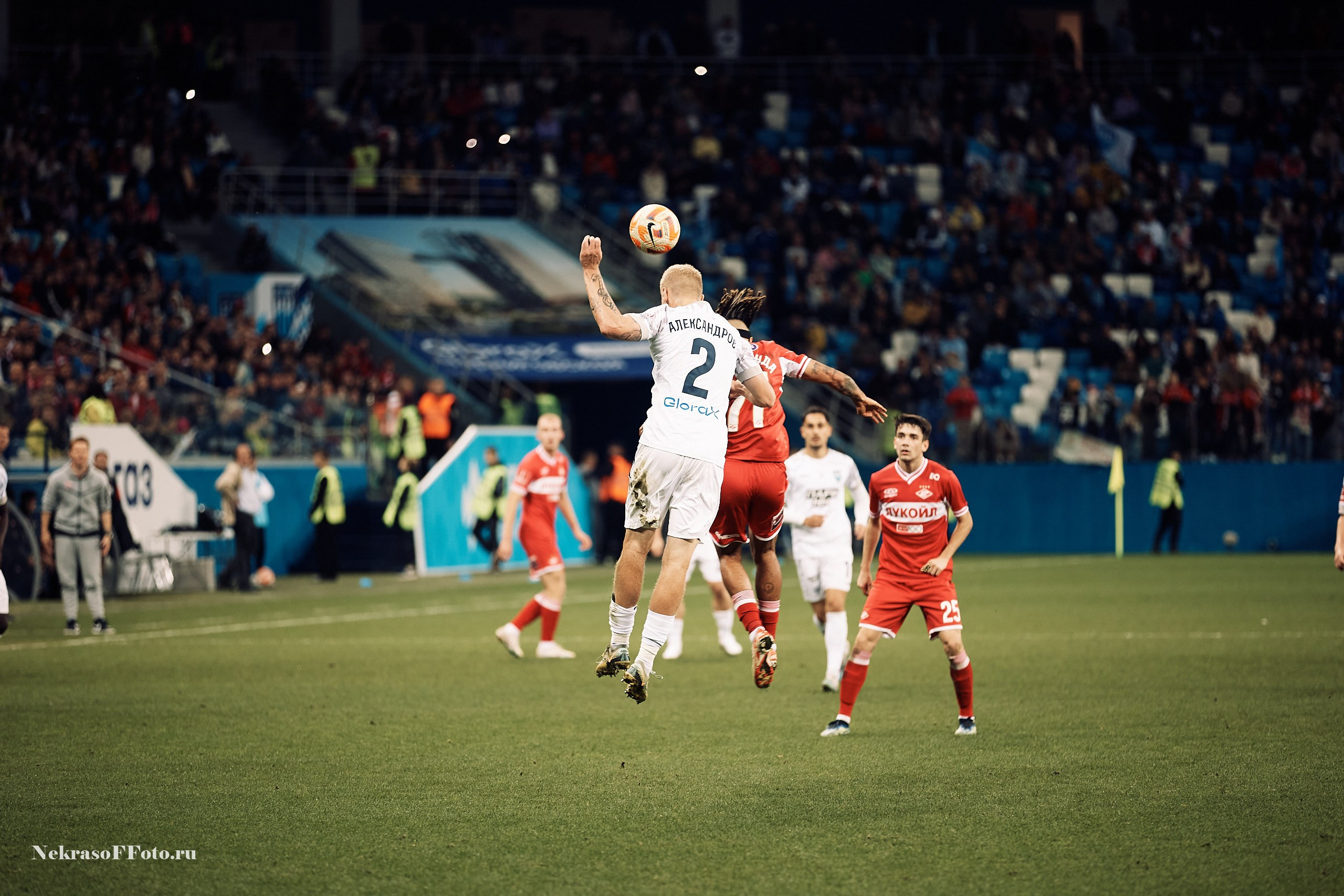 РПЛ ФК Пари НН- ФК Спартак. Спортивный фотограф Некрасов Денис