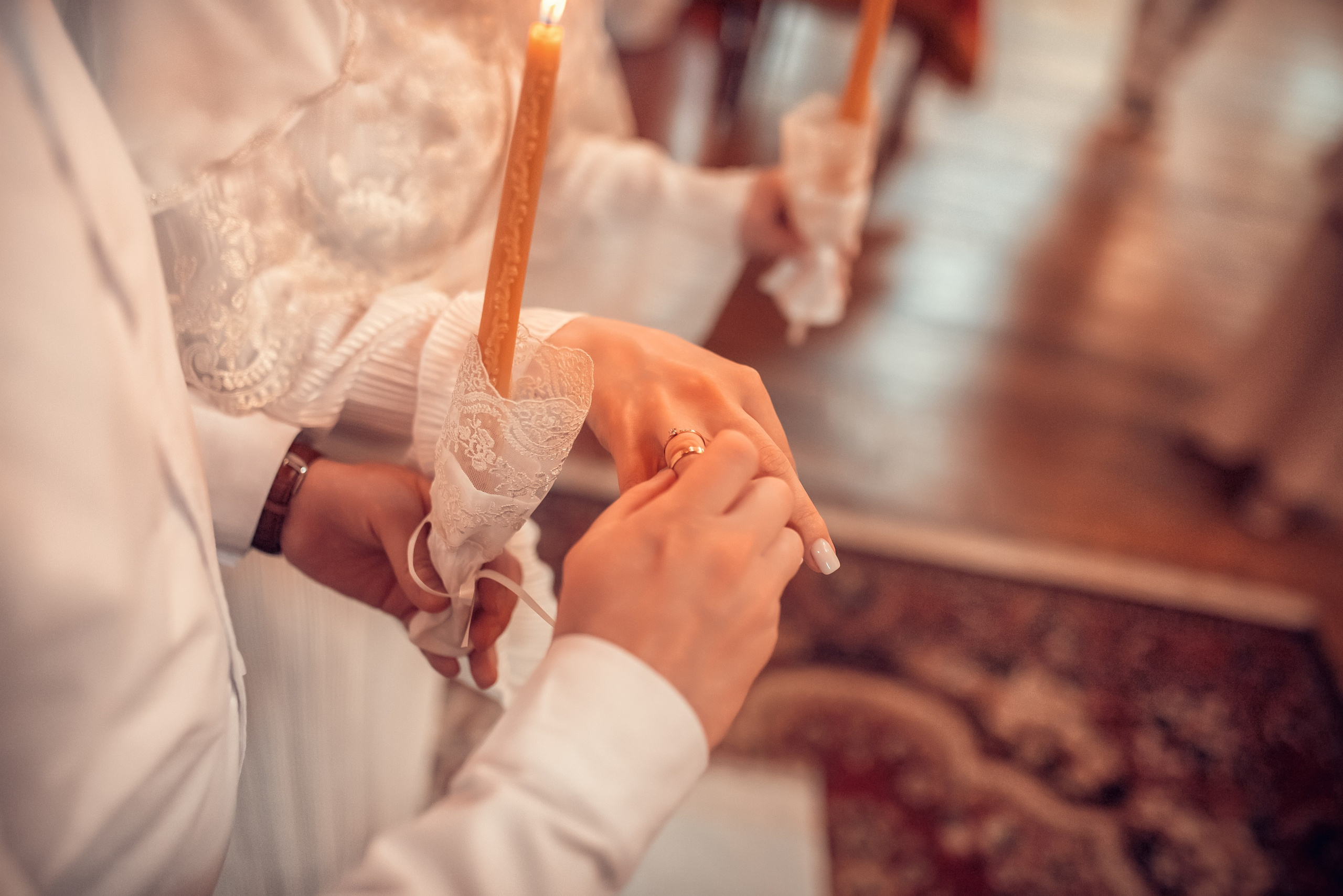 Таинство Венчания Ильи и Алены. Екатерина Крапивина фотограф церковных Таинств в Нижний Новгороде