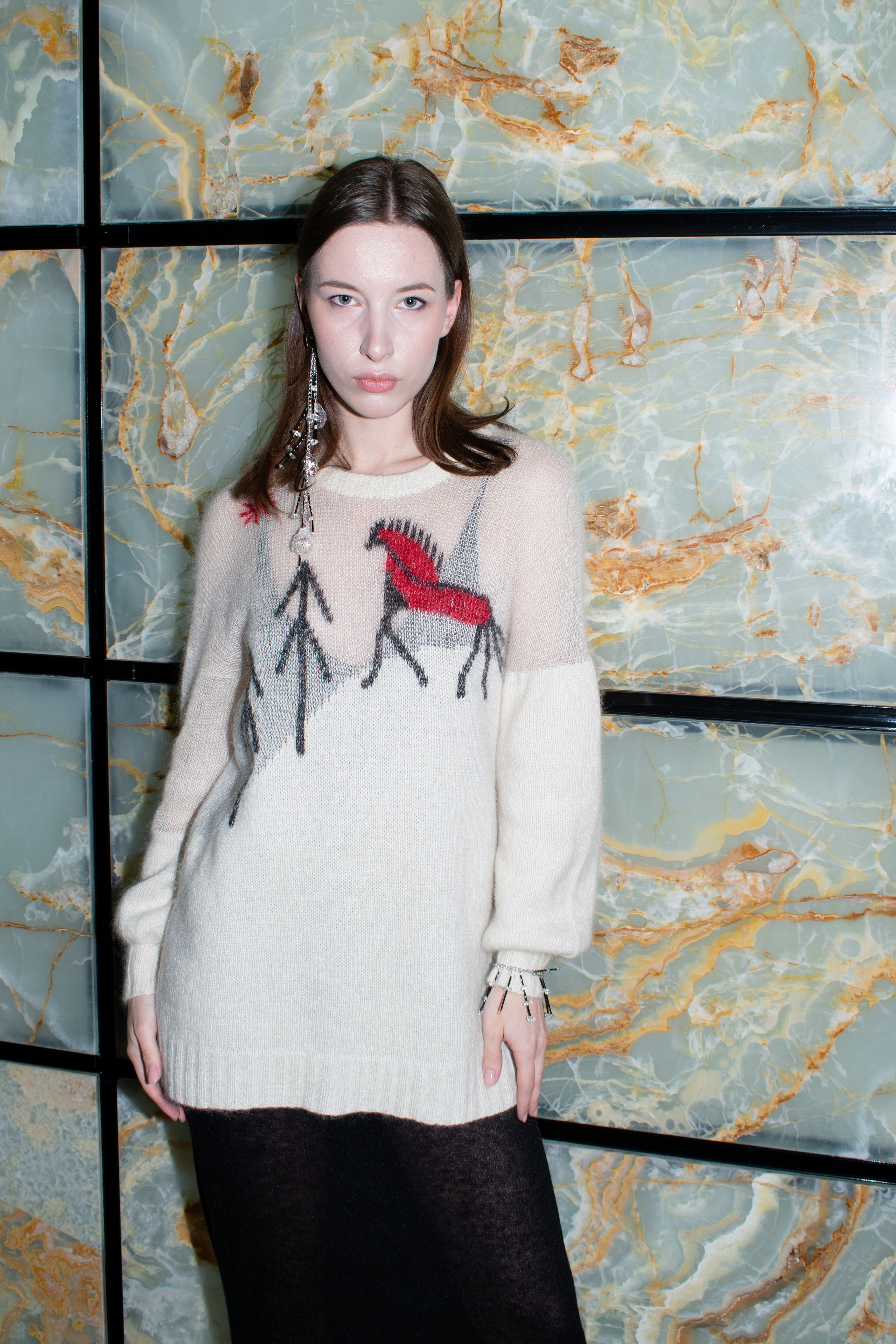 Fashion models backstage для KAMERGER magazine