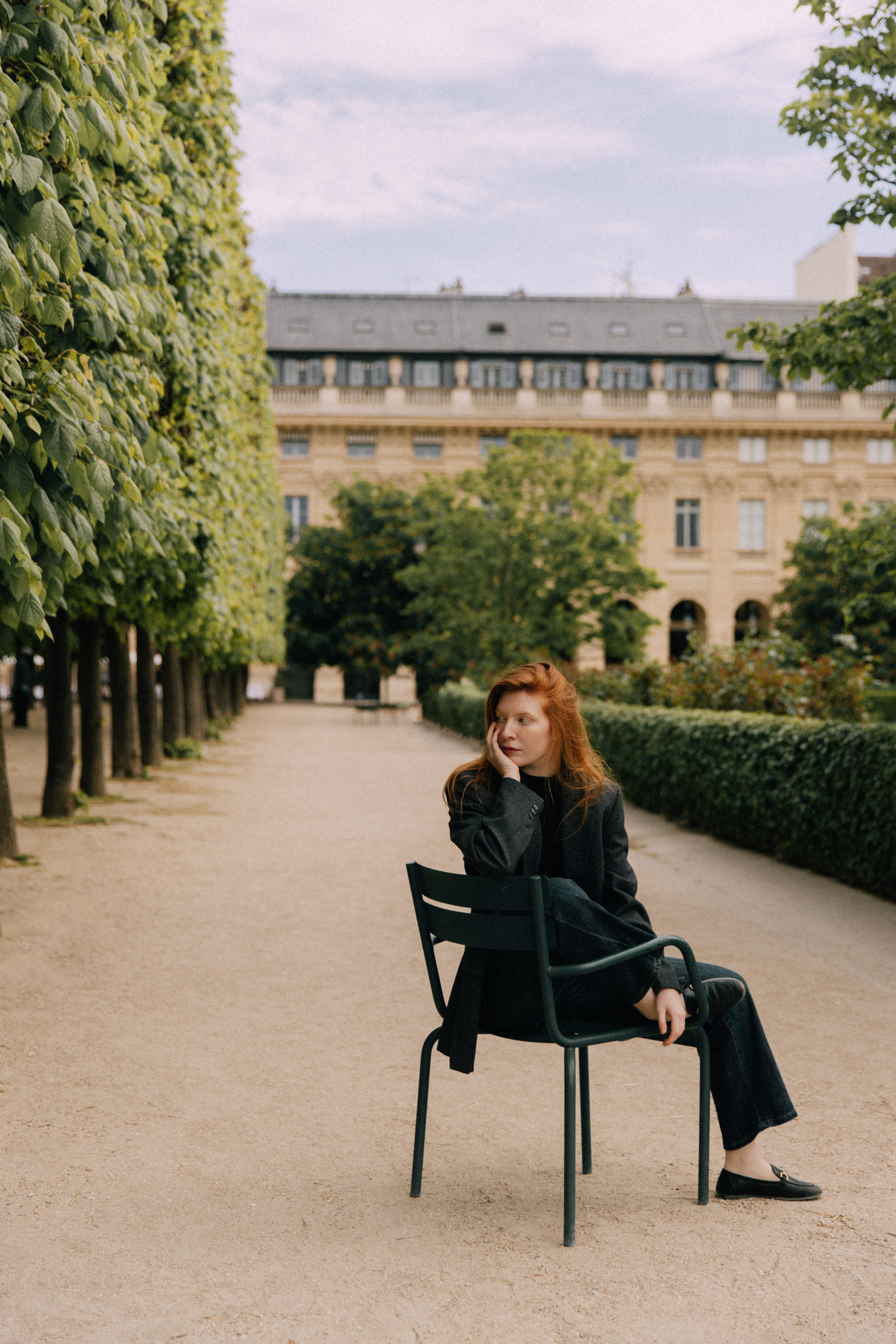 Autumn light. Photographer in Paris