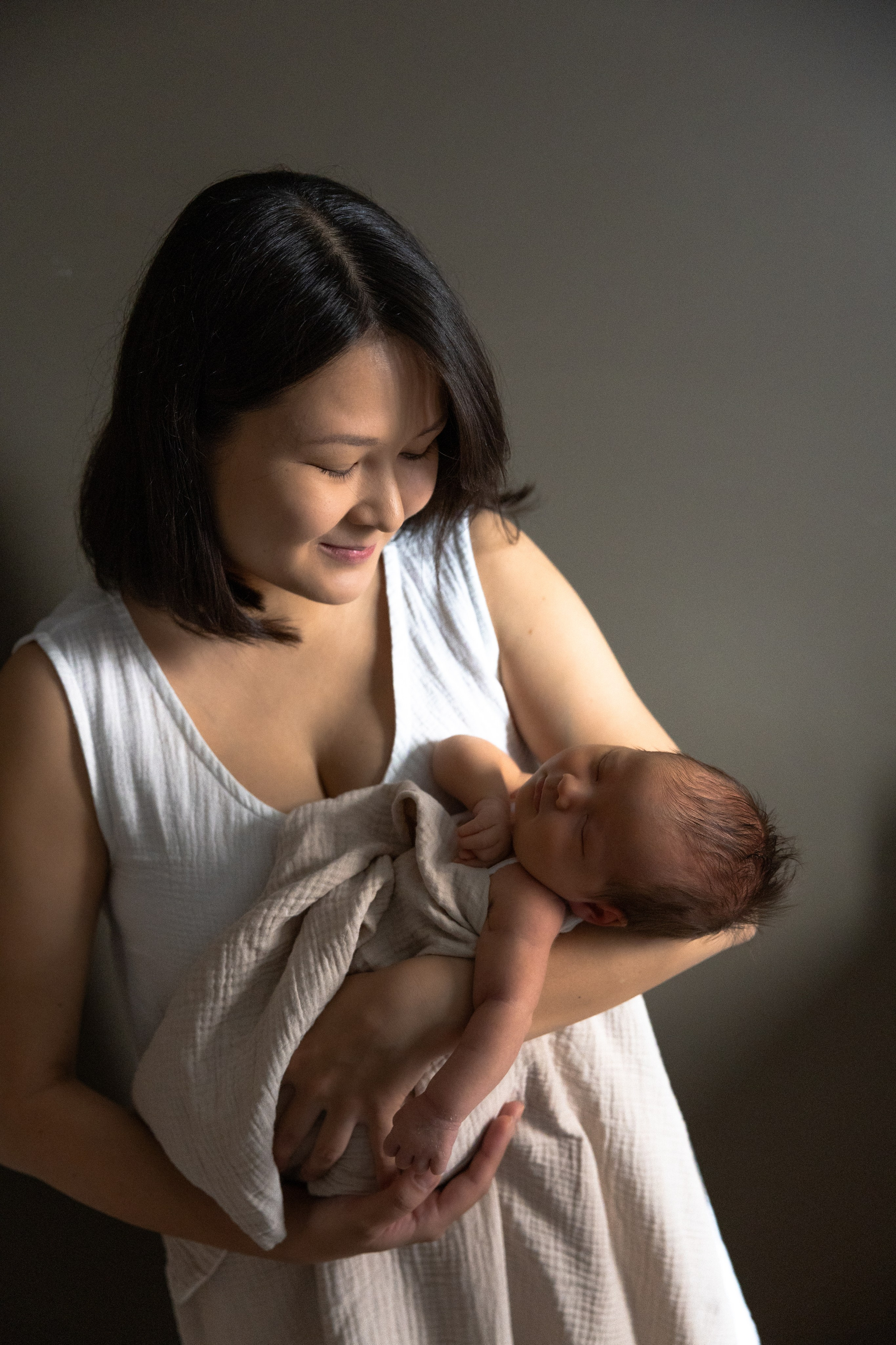 Аня и малютка Вера. Ваш семейный newborn и lifestyle фотограф в СПБ Наталья Журавлева