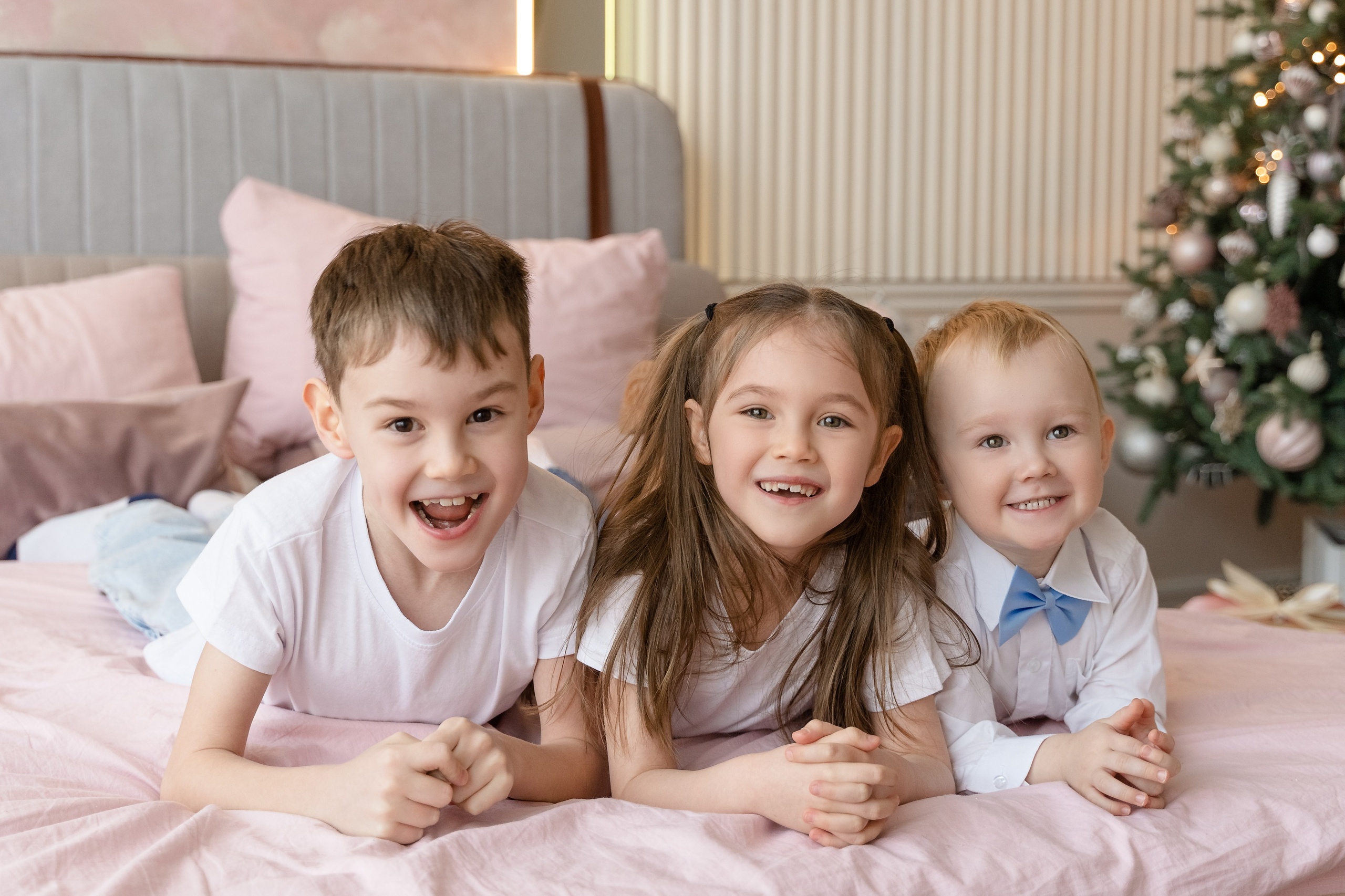 Новогодняя фотосессия для чудесной семьи. Свадебный и семейный фотограф в Санкт-Петербурге Олеся Еремеева