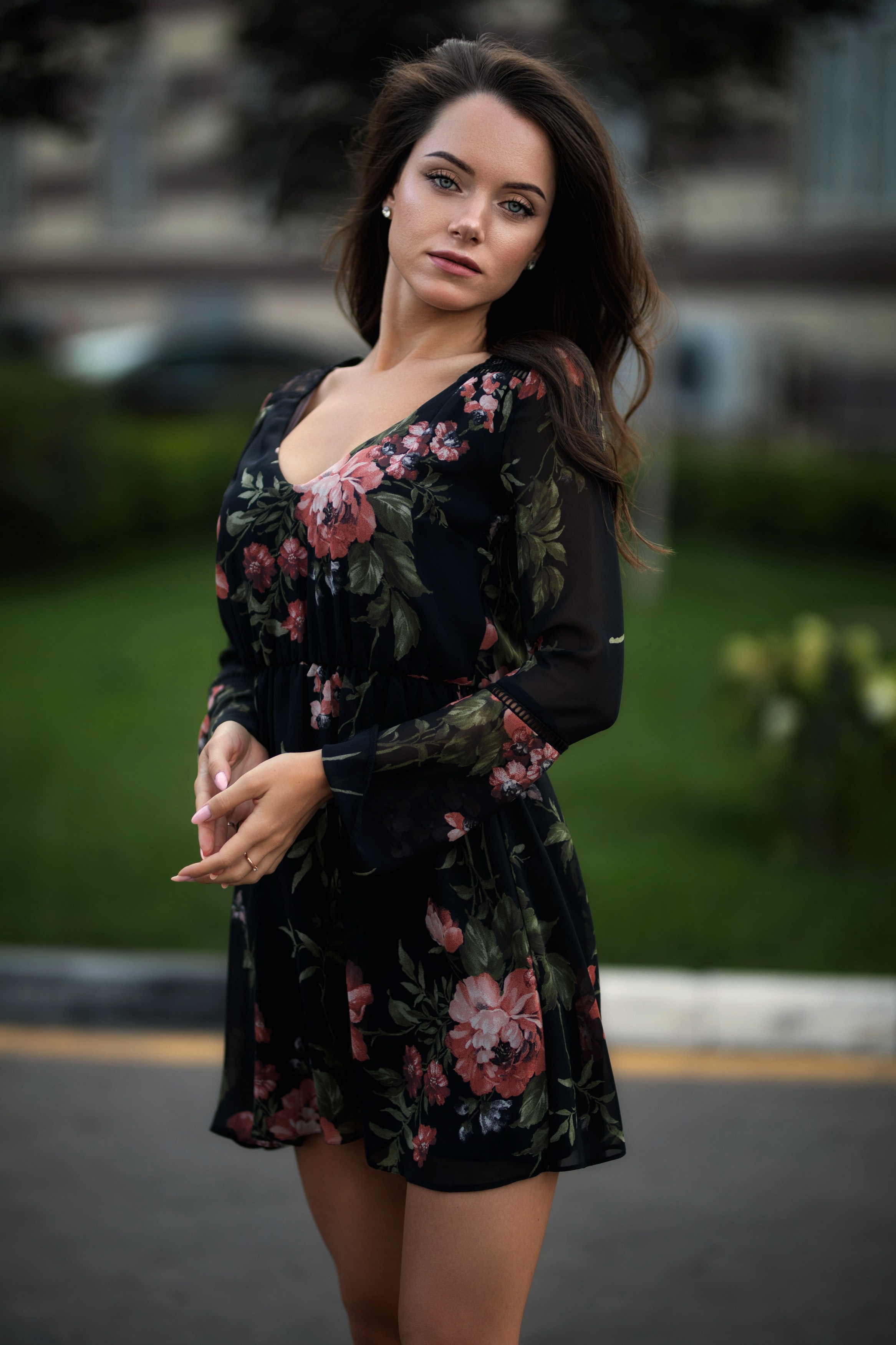 Вечерняя съемка с Екатериной на берегу реки в формате для «себя»