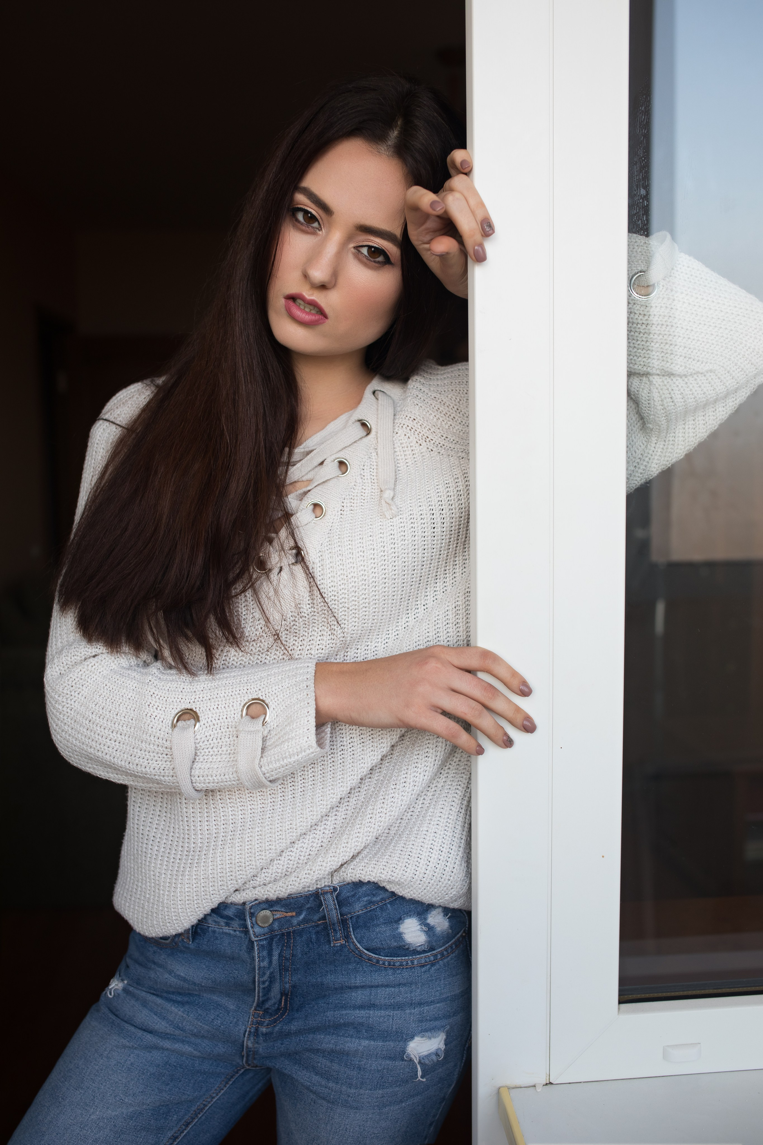 Портреты у окна с Екатериной Б для «себя»