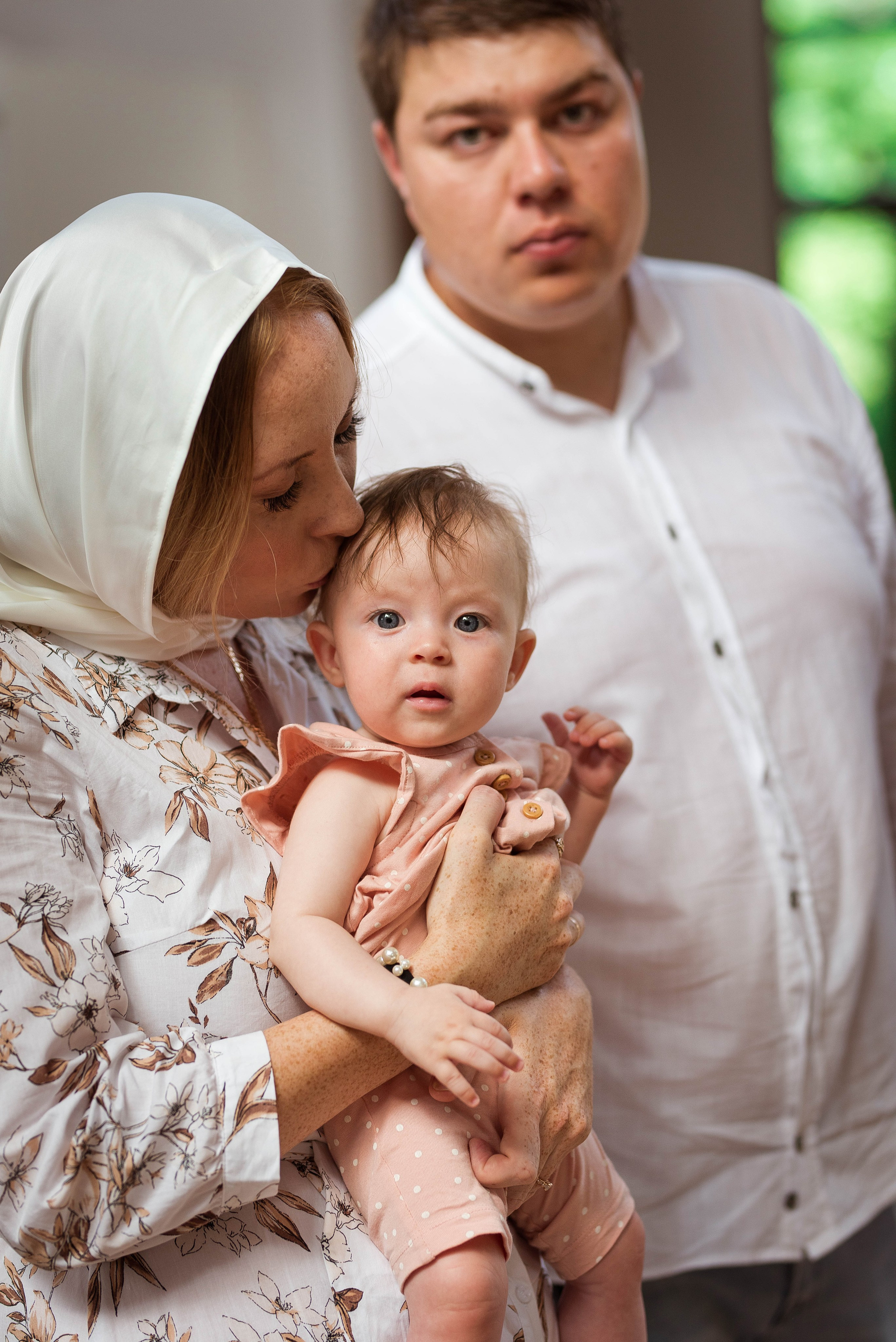 Крещение Варвары. Свадебный и семейный фотограф Яна Стражева. Волгоград, Москва