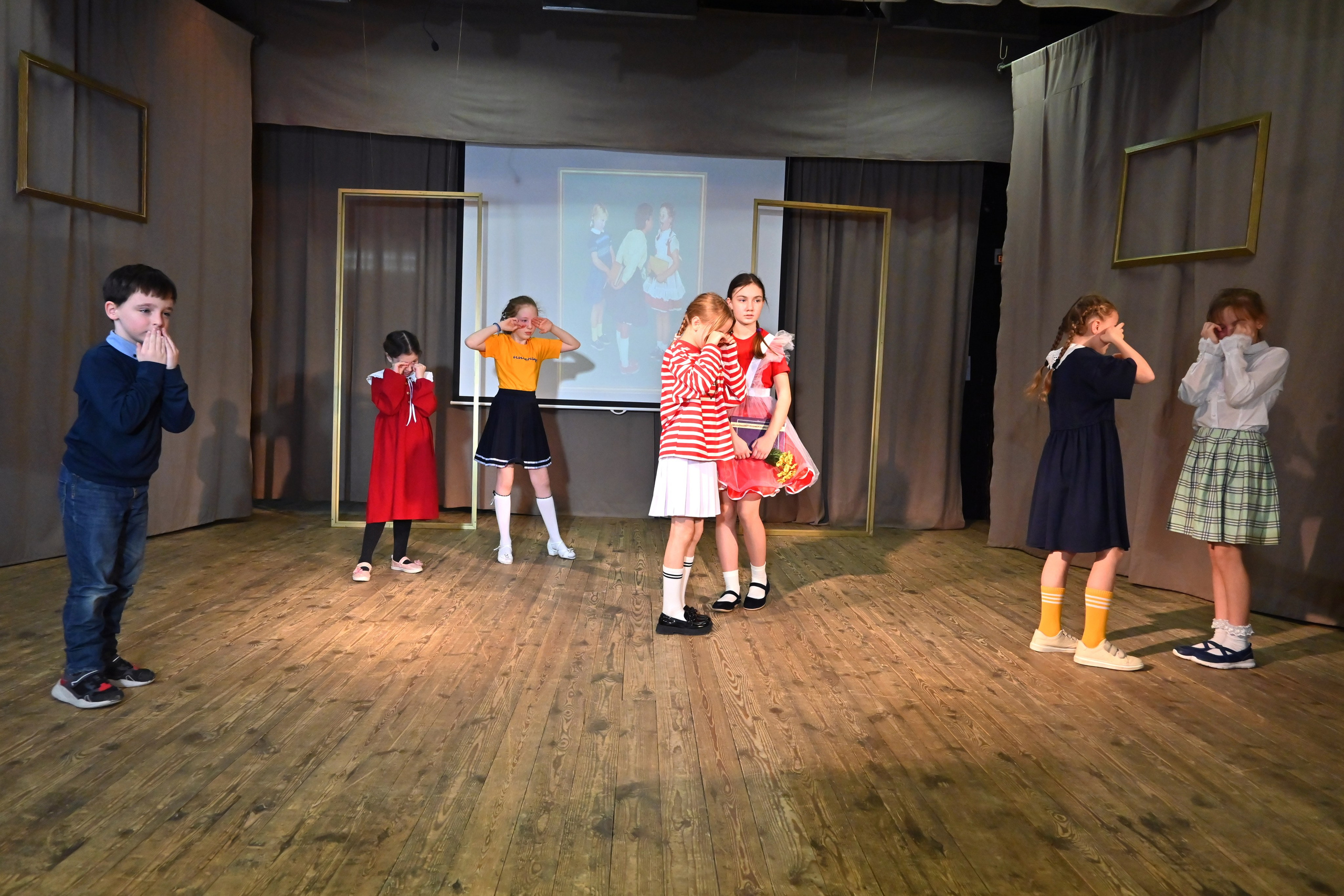 Юные театралы 09.02.2024. Профессиональный фотограф в Москве Алёна Котова