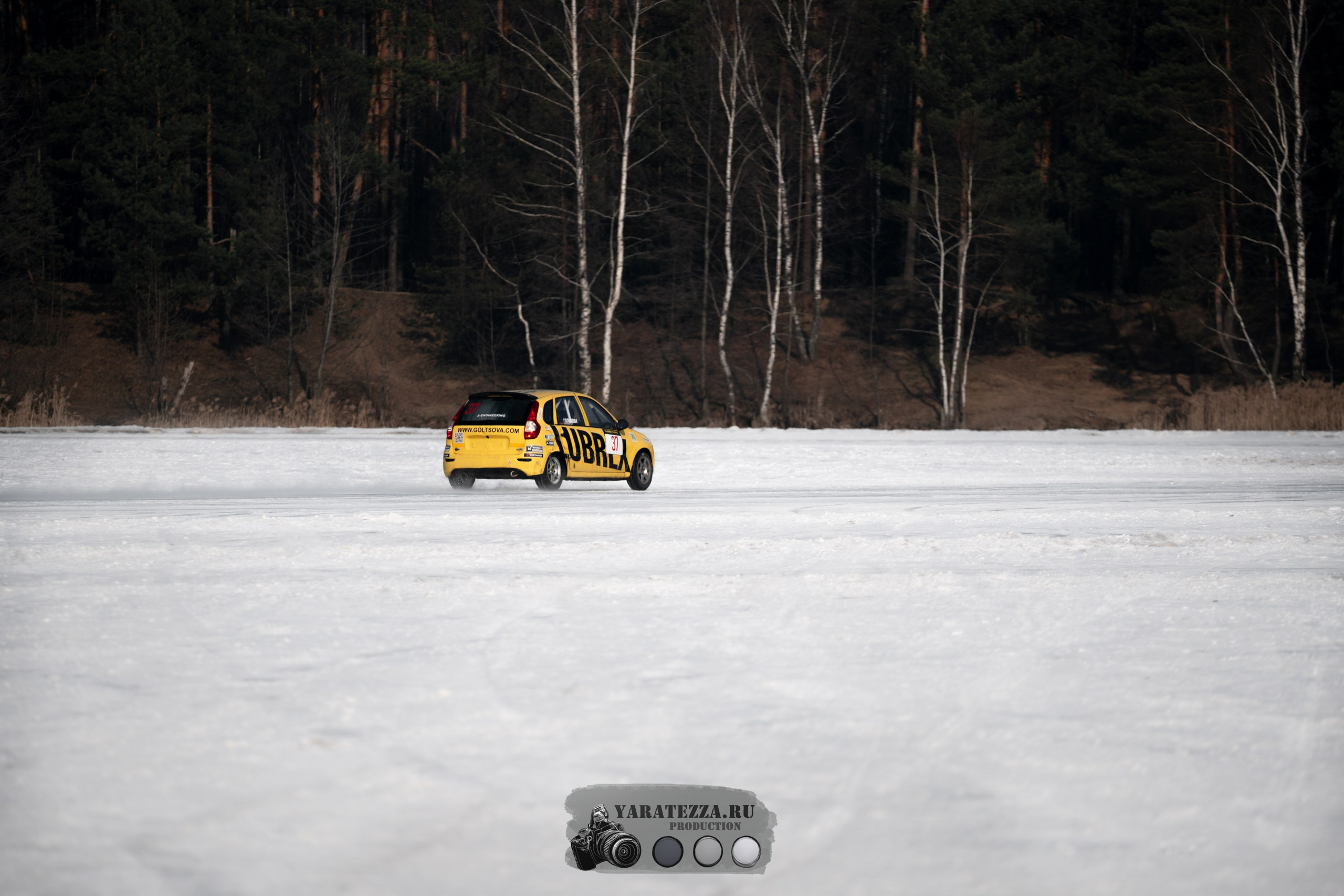 Тренировочный день на ледовой трассе. Yaratezza production