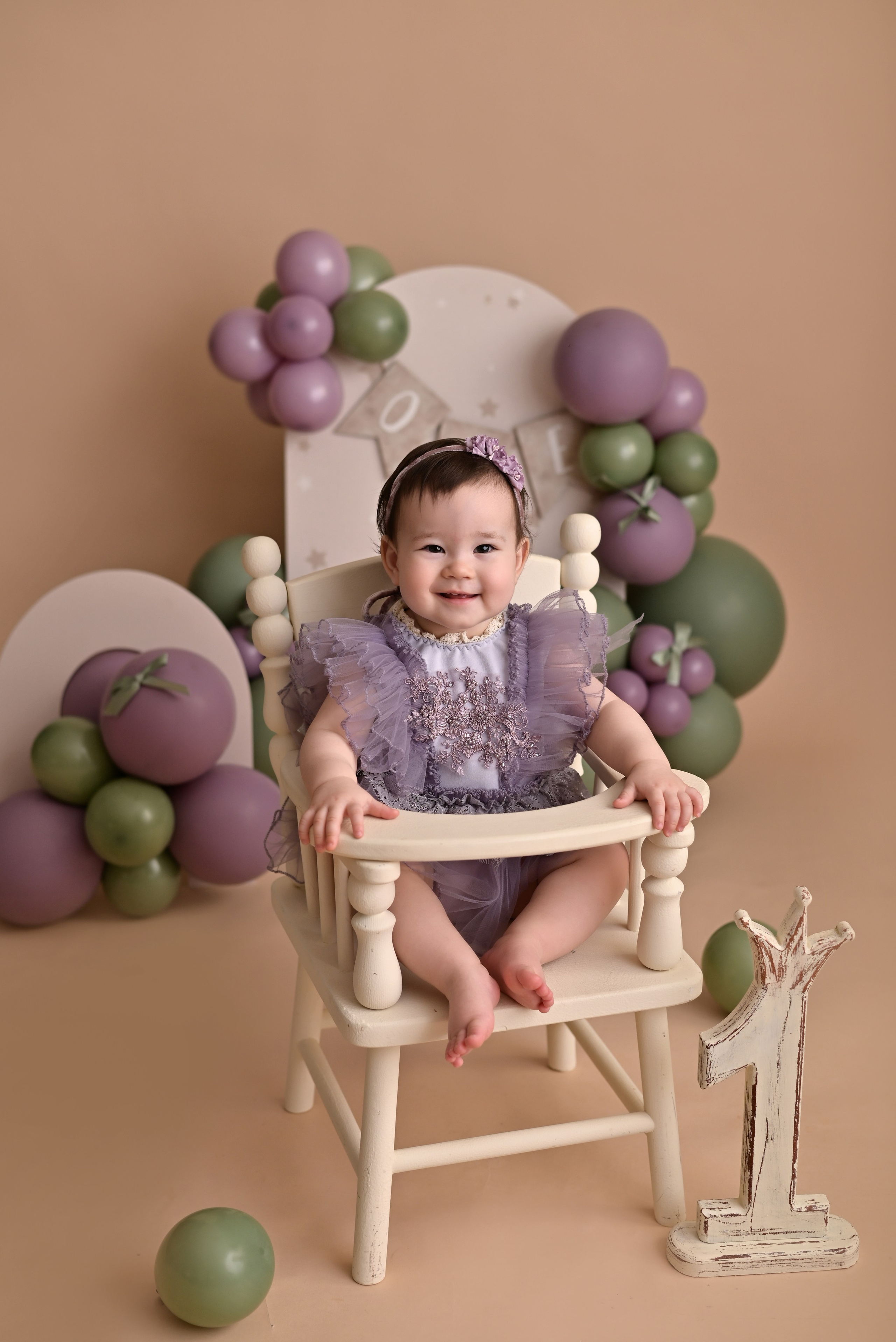 Годовасие «One». Фотограф новорождённых в Уфе Елена Кириллова