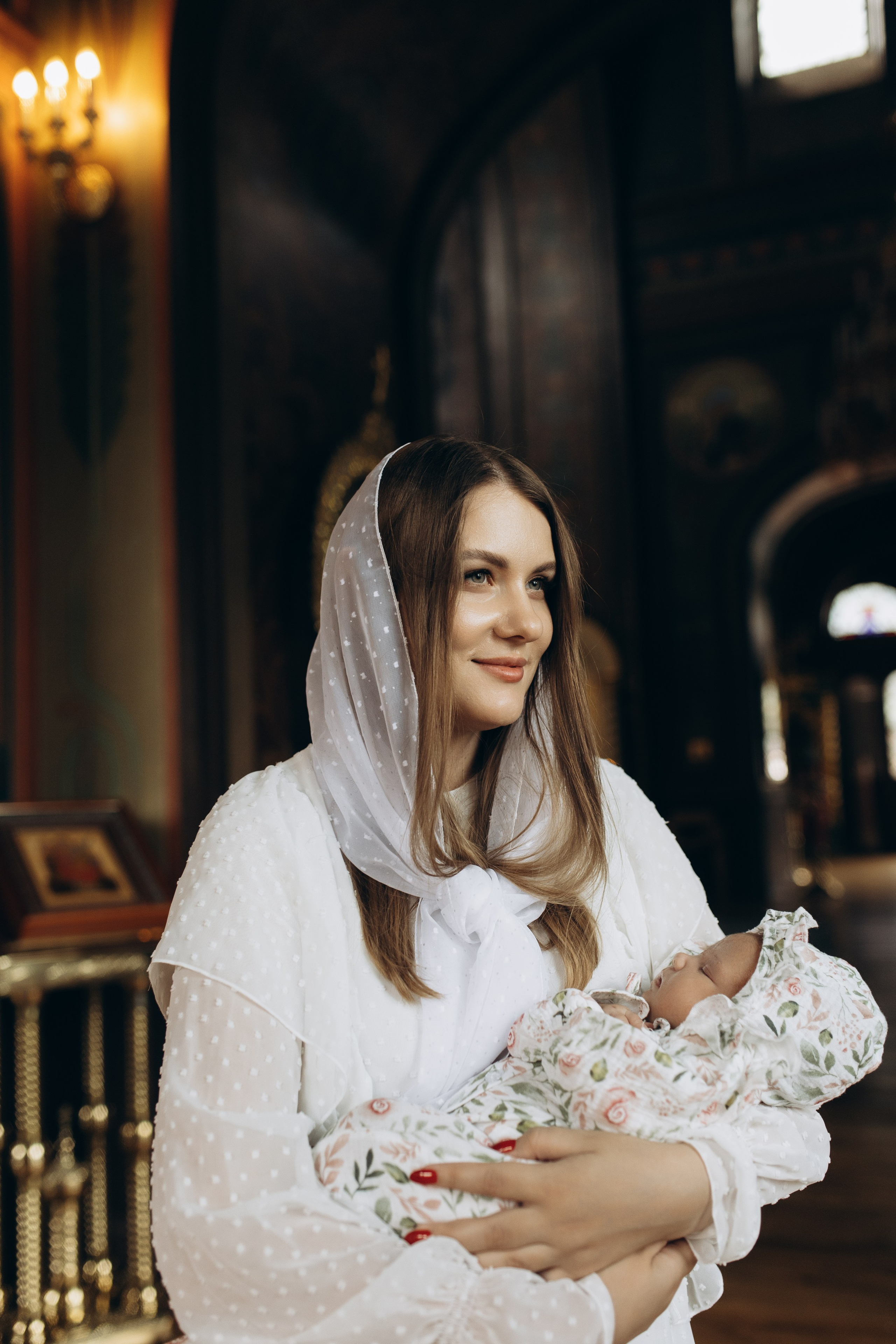 Крещение Стефании. Самый теплый фотограф в Краснодаре Рябоконь Ксения