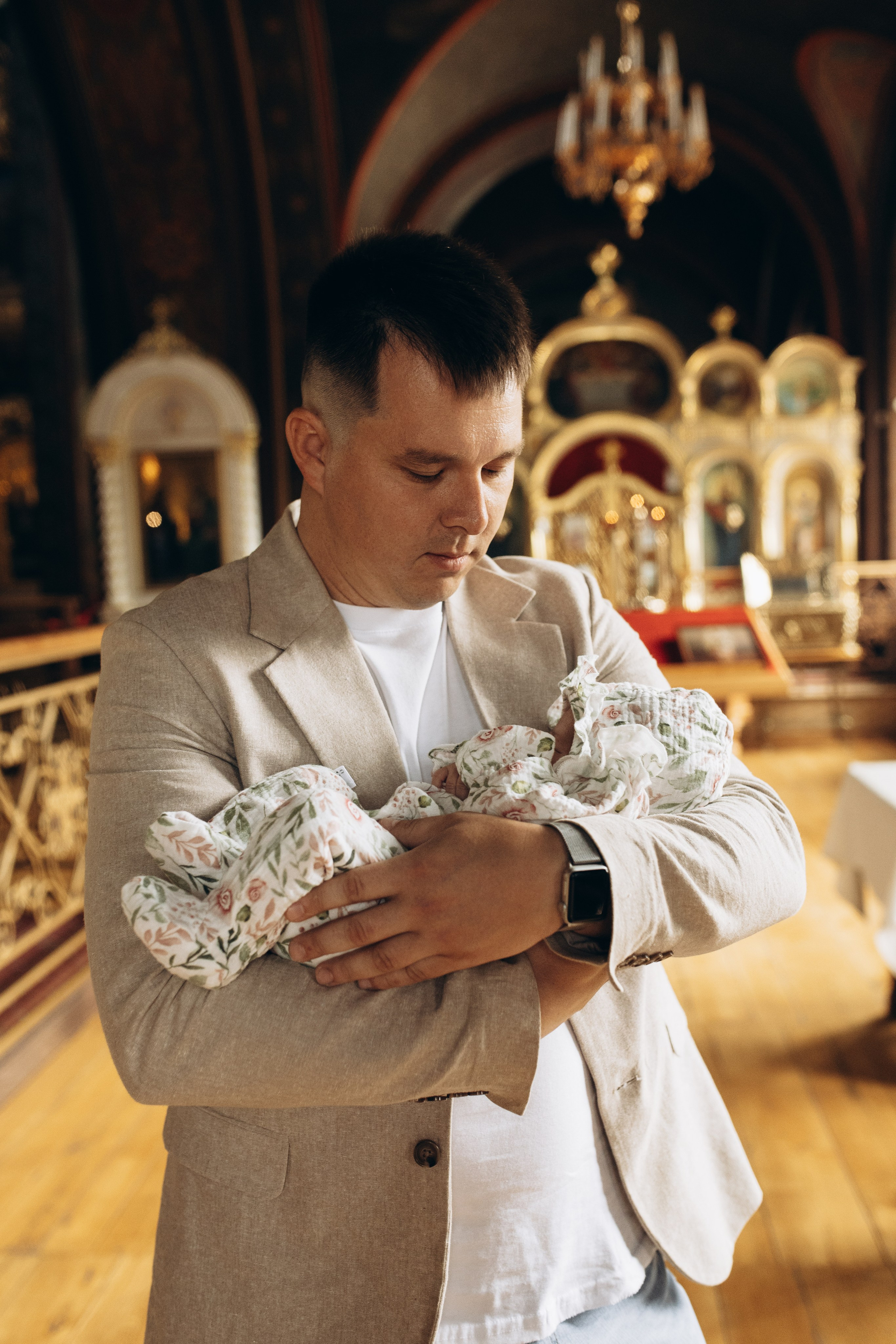 Крещение Стефании. Самый теплый фотограф в Краснодаре Рябоконь Ксения