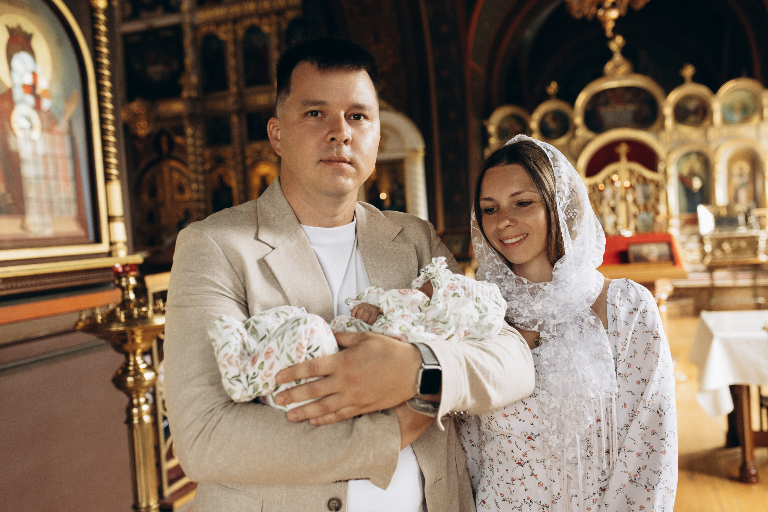 Крещение Стефании. Самый теплый фотограф в Краснодаре Рябоконь Ксения
