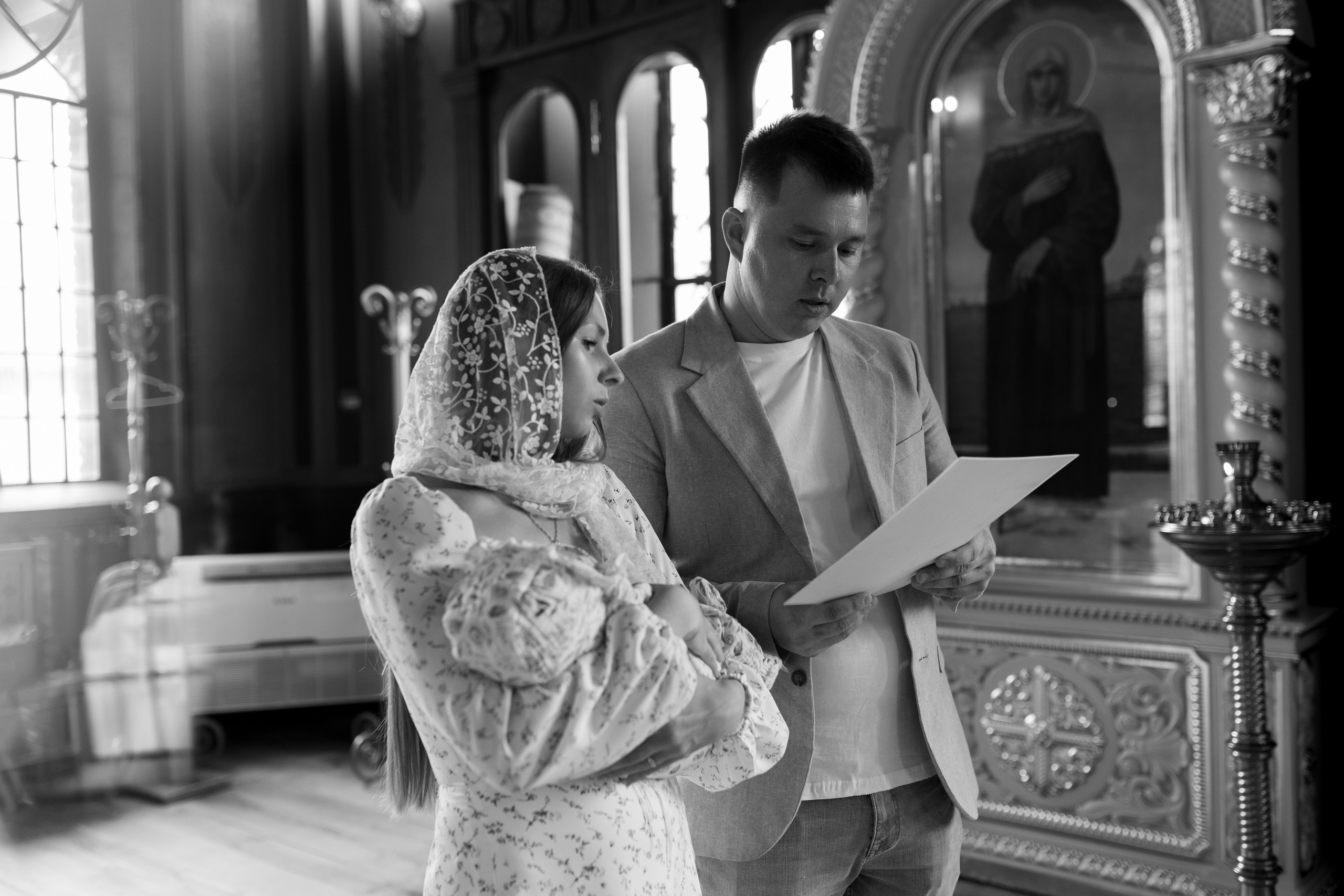 Крещение Стефании. Самый теплый фотограф в Краснодаре Рябоконь Ксения