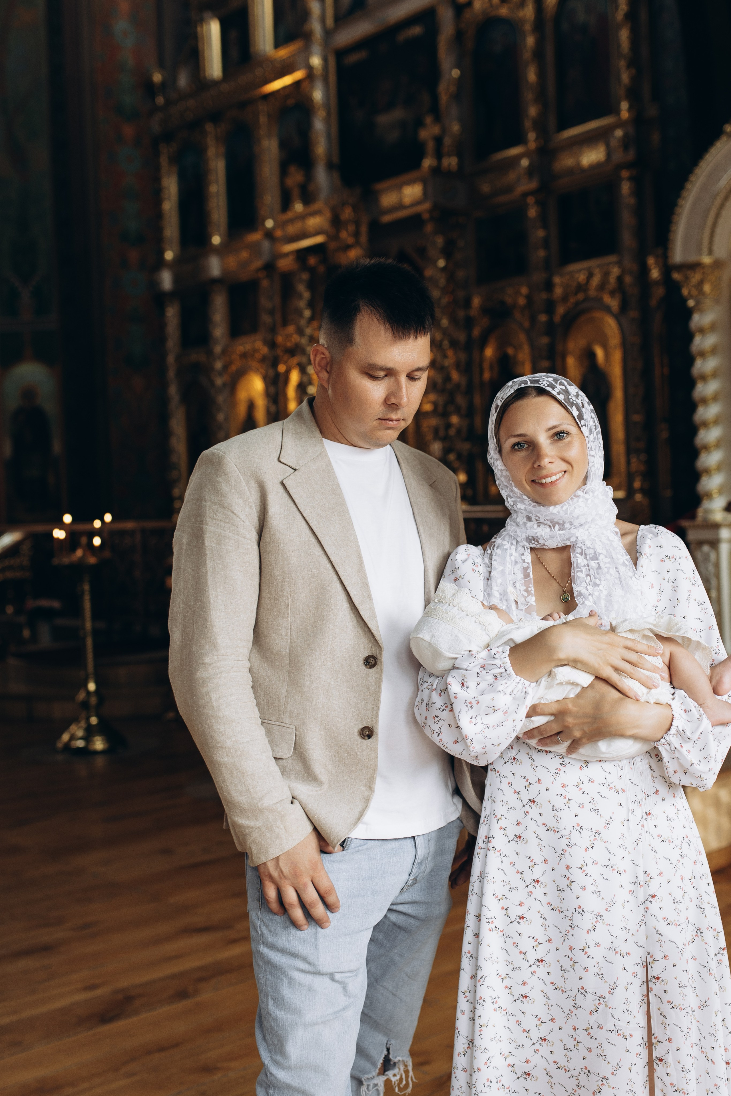 Крещение Стефании. Самый теплый фотограф в Краснодаре Рябоконь Ксения