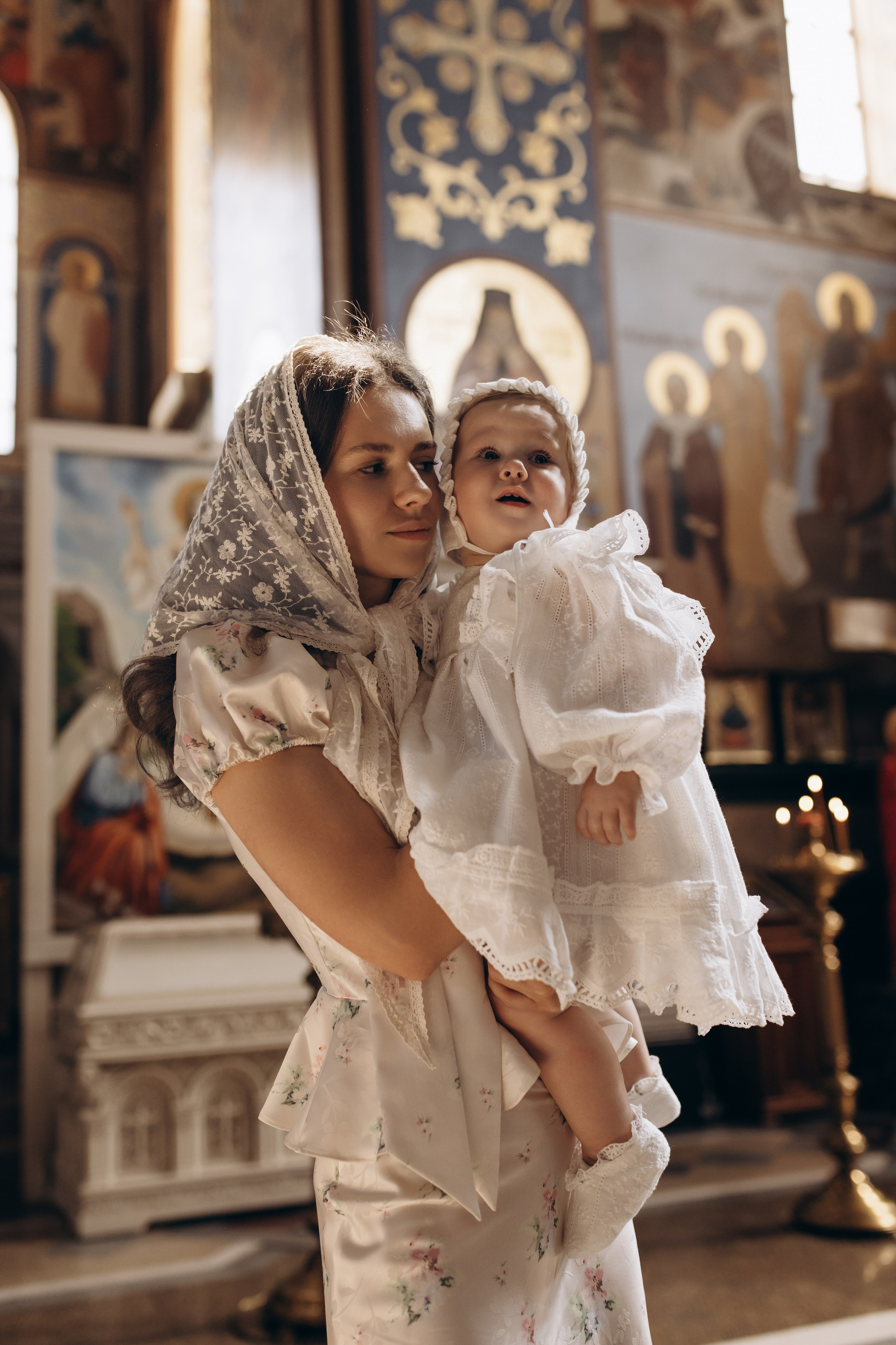Таинство Крещения Оливии. Самый теплый фотограф в Краснодаре Рябоконь Ксения