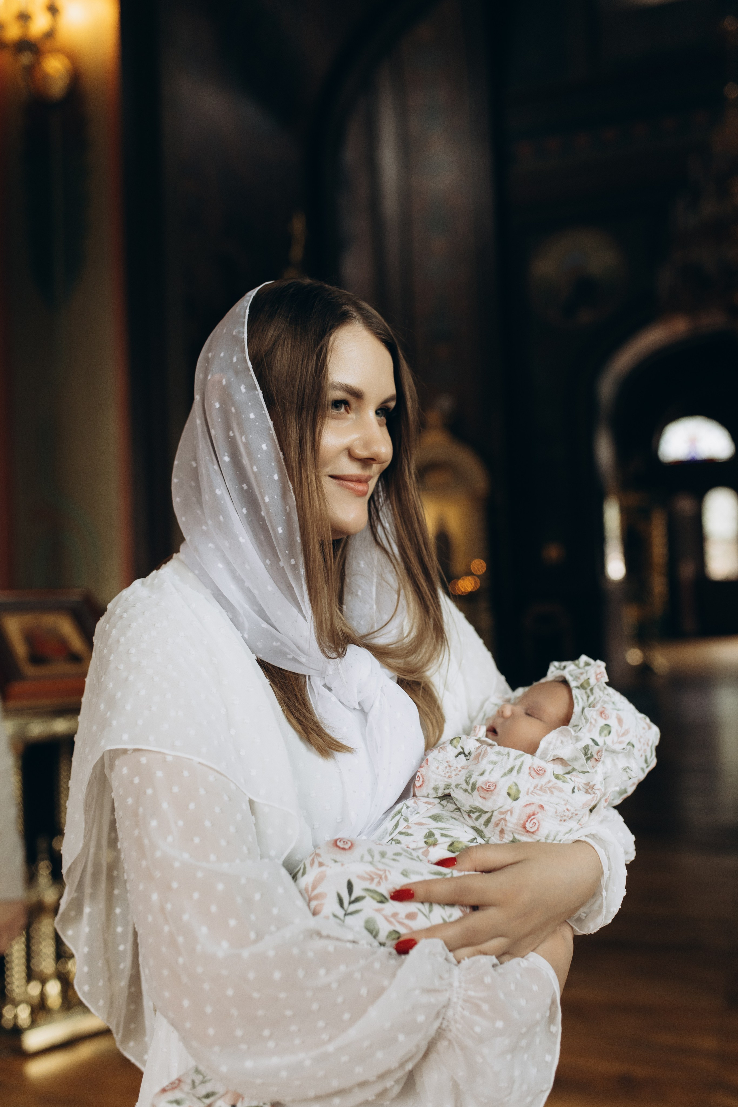 Крещение Стефании. Самый теплый фотограф в Краснодаре Рябоконь Ксения