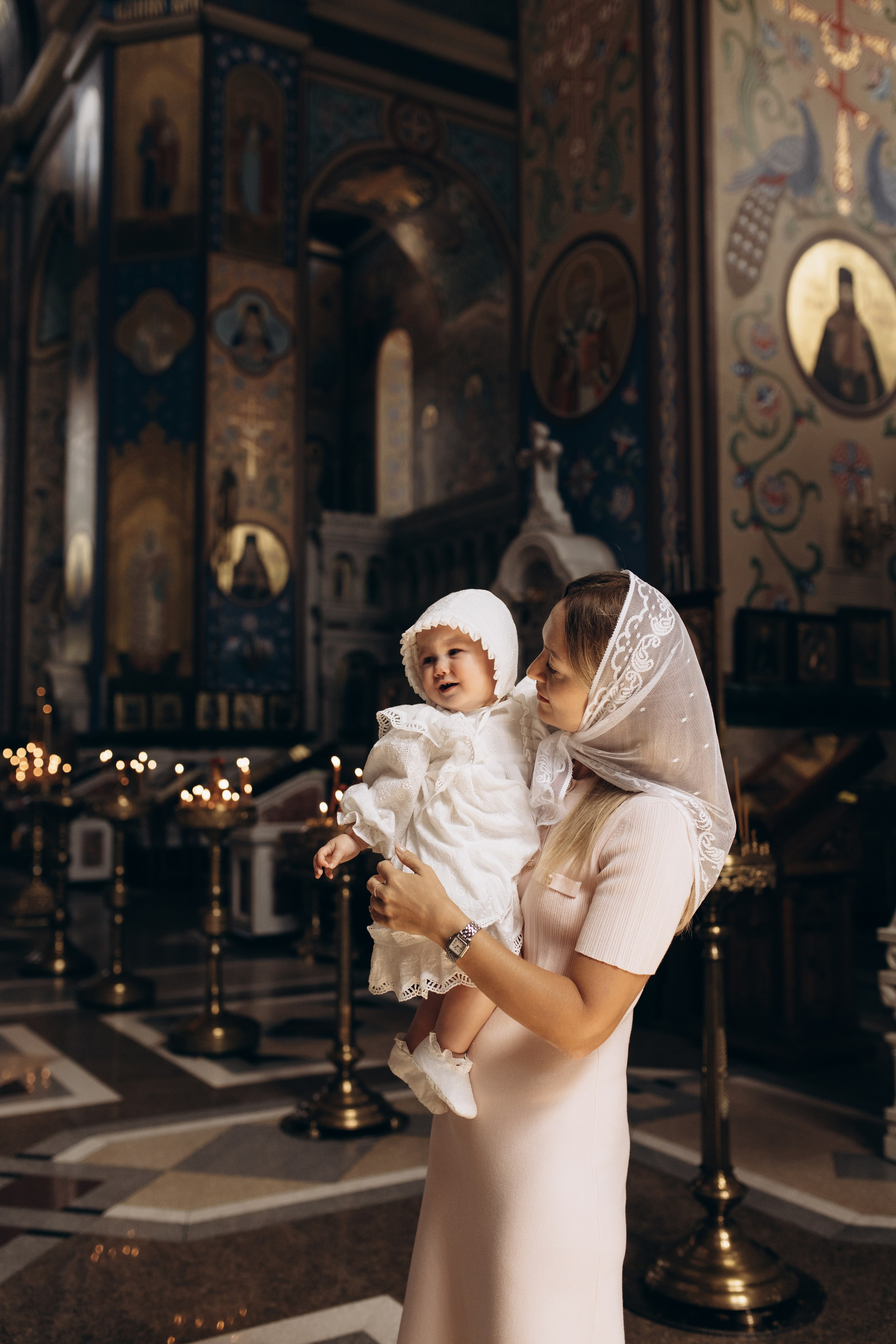 Таинство Крещения Оливии. Самый теплый фотограф в Краснодаре Рябоконь Ксения