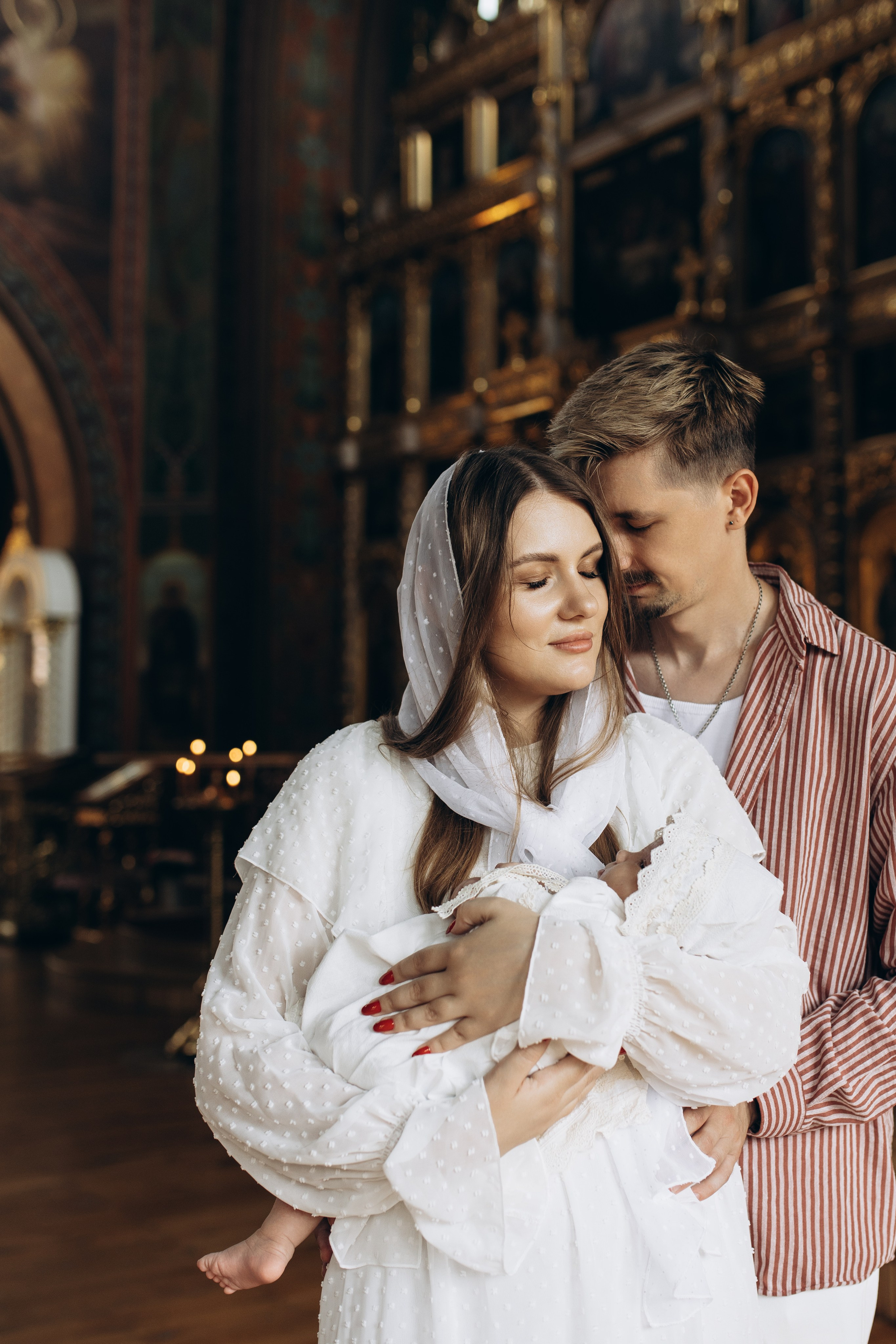 Крещение Стефании. Самый теплый фотограф в Краснодаре Рябоконь Ксения