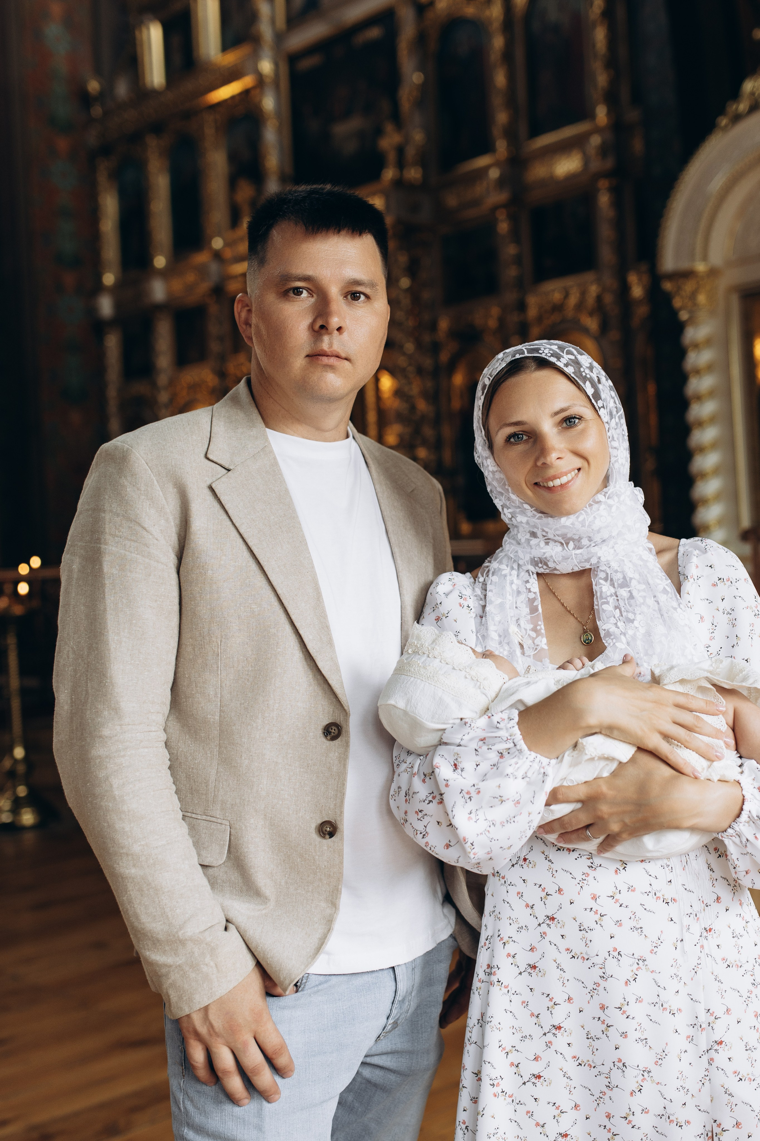 Крещение Стефании. Самый теплый фотограф в Краснодаре Рябоконь Ксения