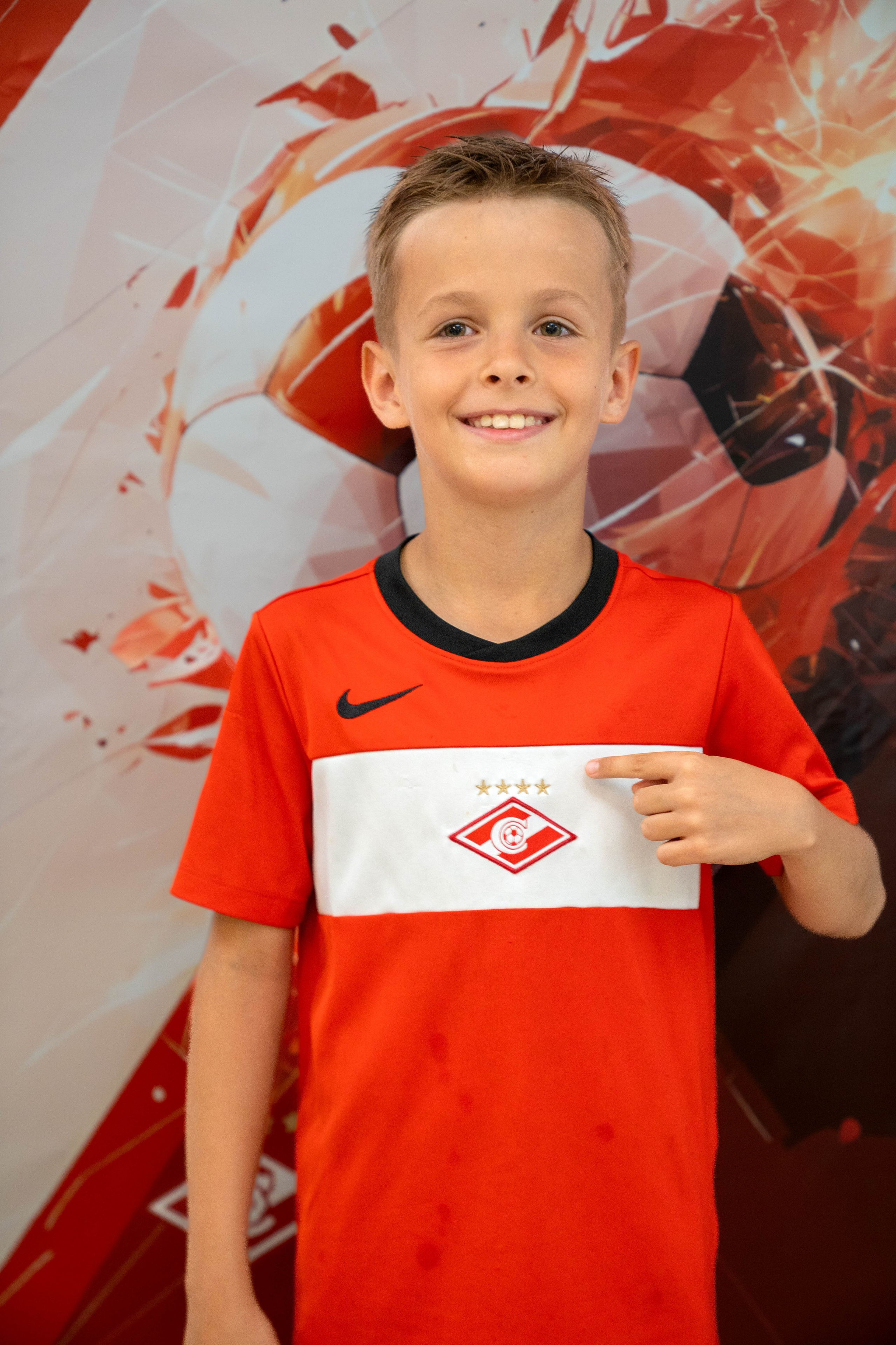 Портреты футболистов Спартак Юниор. Фото и видео съёмка на заказ. VAU Studia. Москва