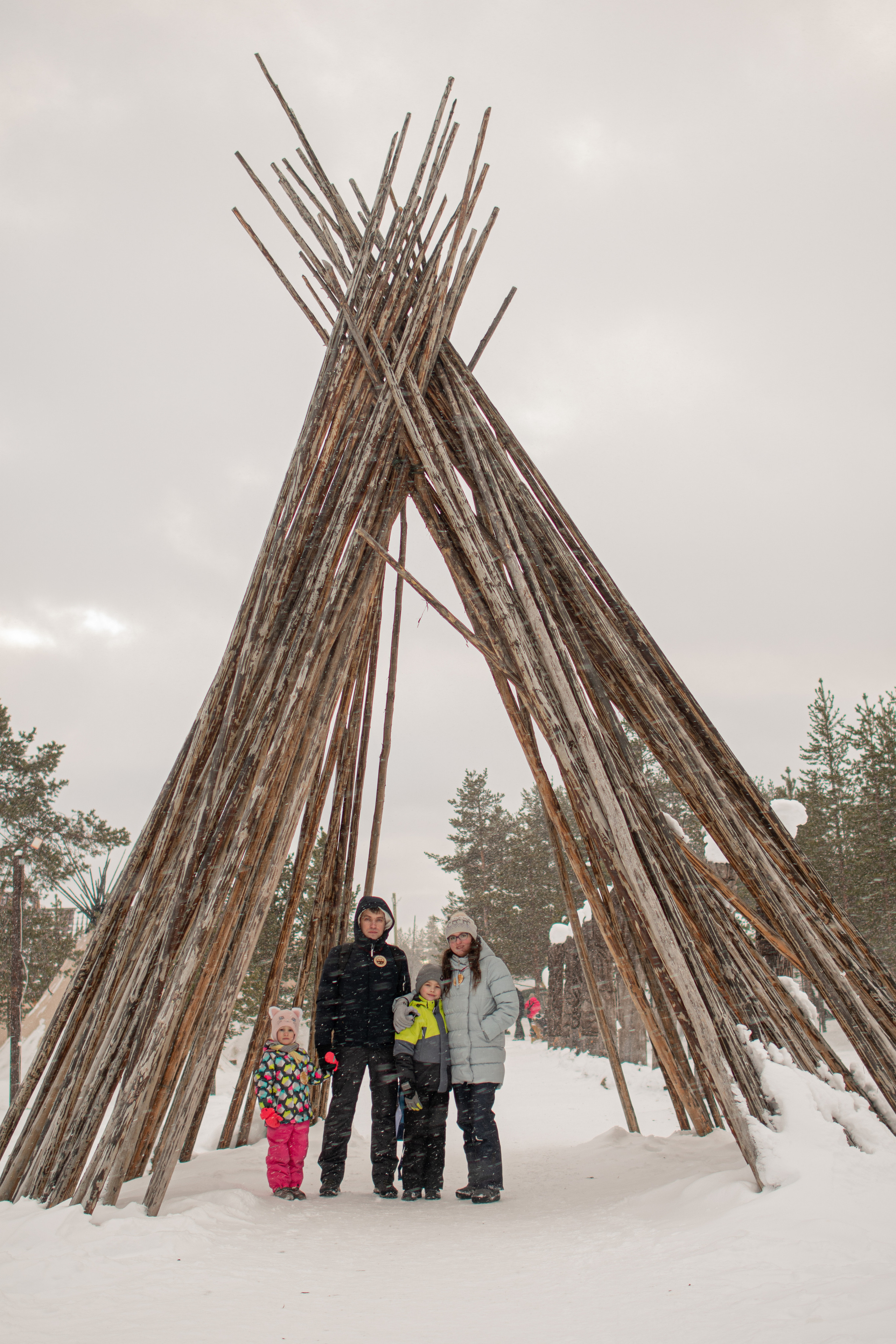 Саамская деревня