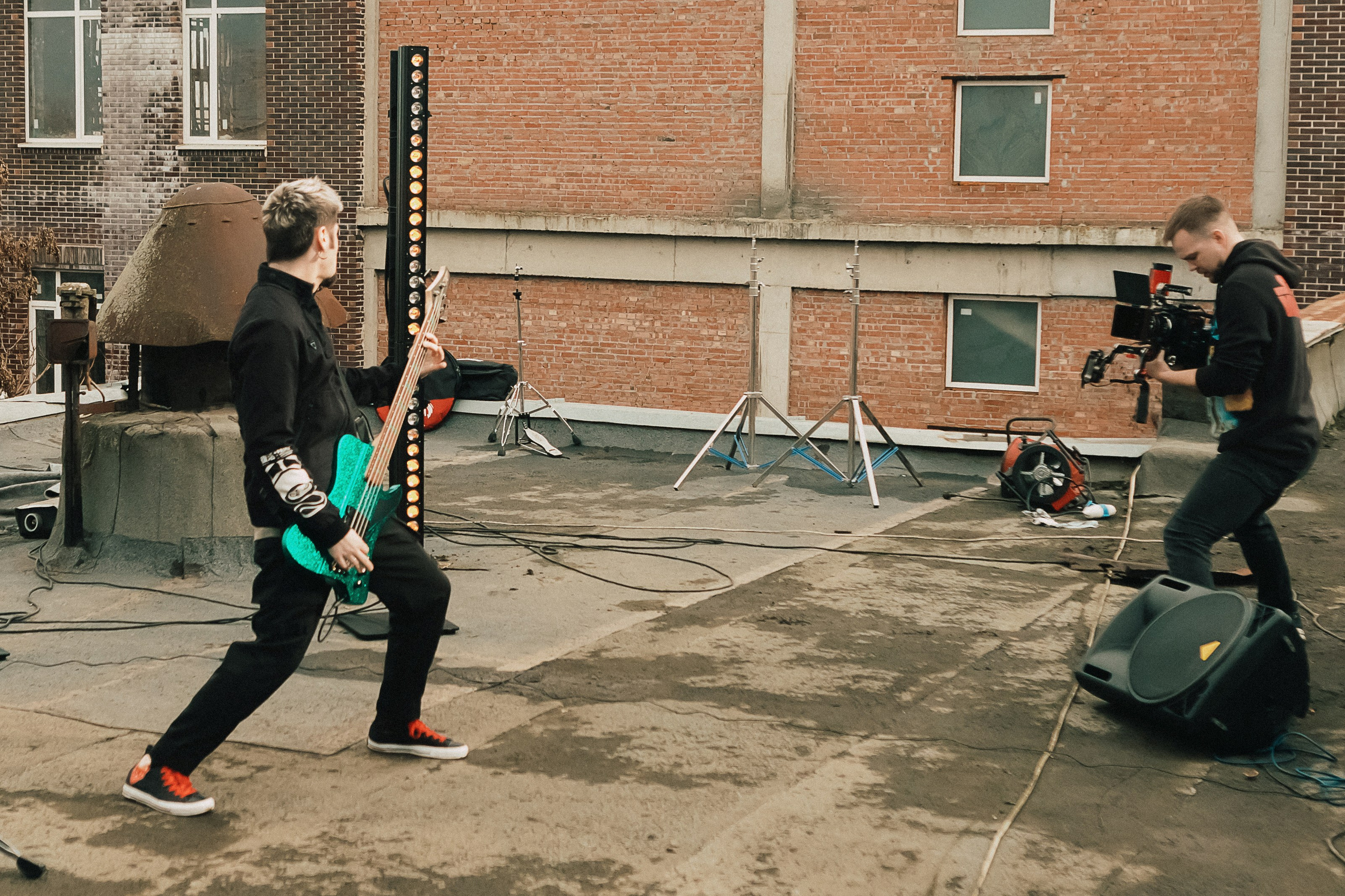 СЛОТ. Съёмки клипа. Фотограф Александр Закадычный | Таганрог