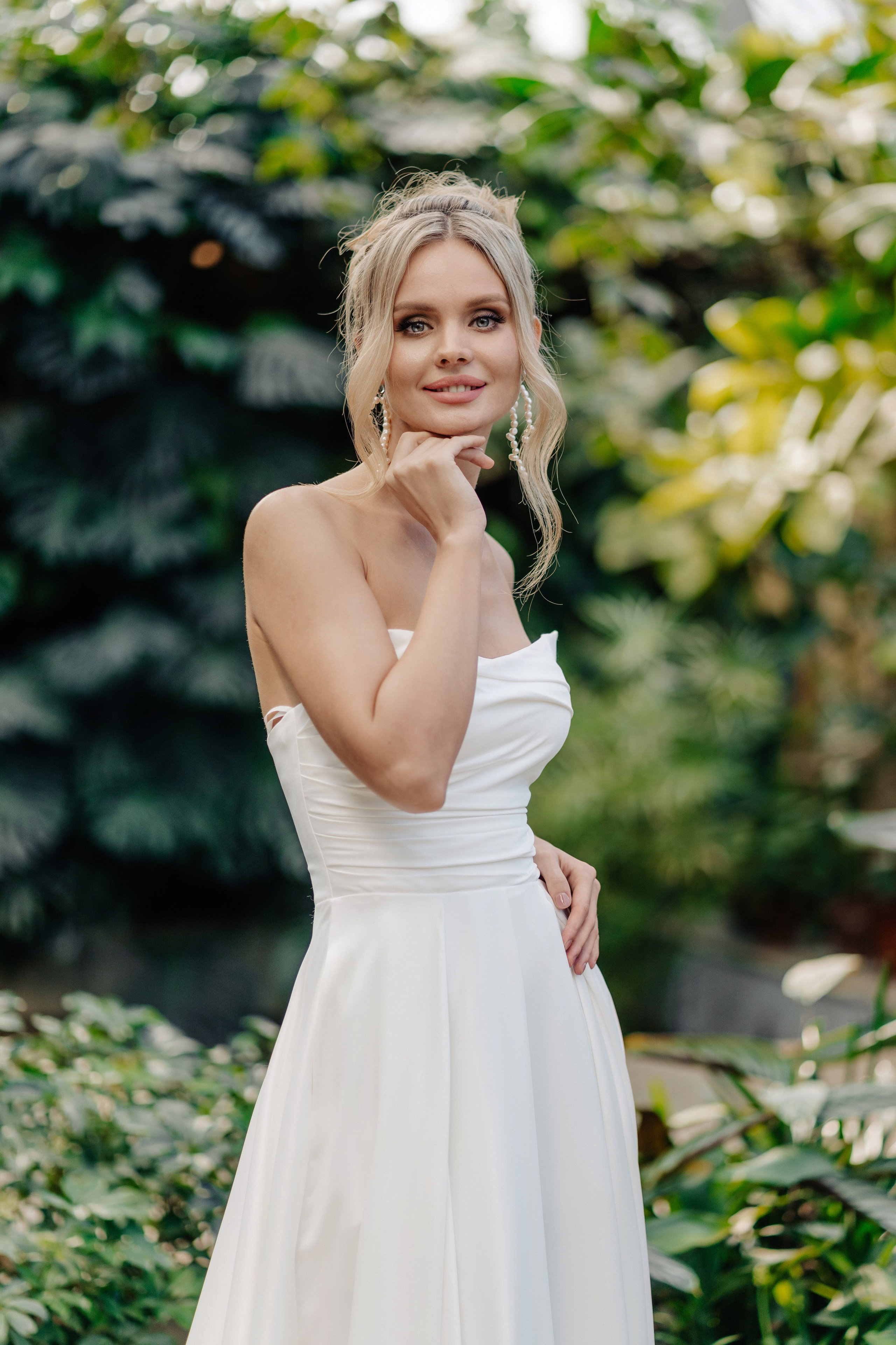 Свадебная в оранжерее. Михаил и Виктория. Фотограф Сергей Лукьяненко