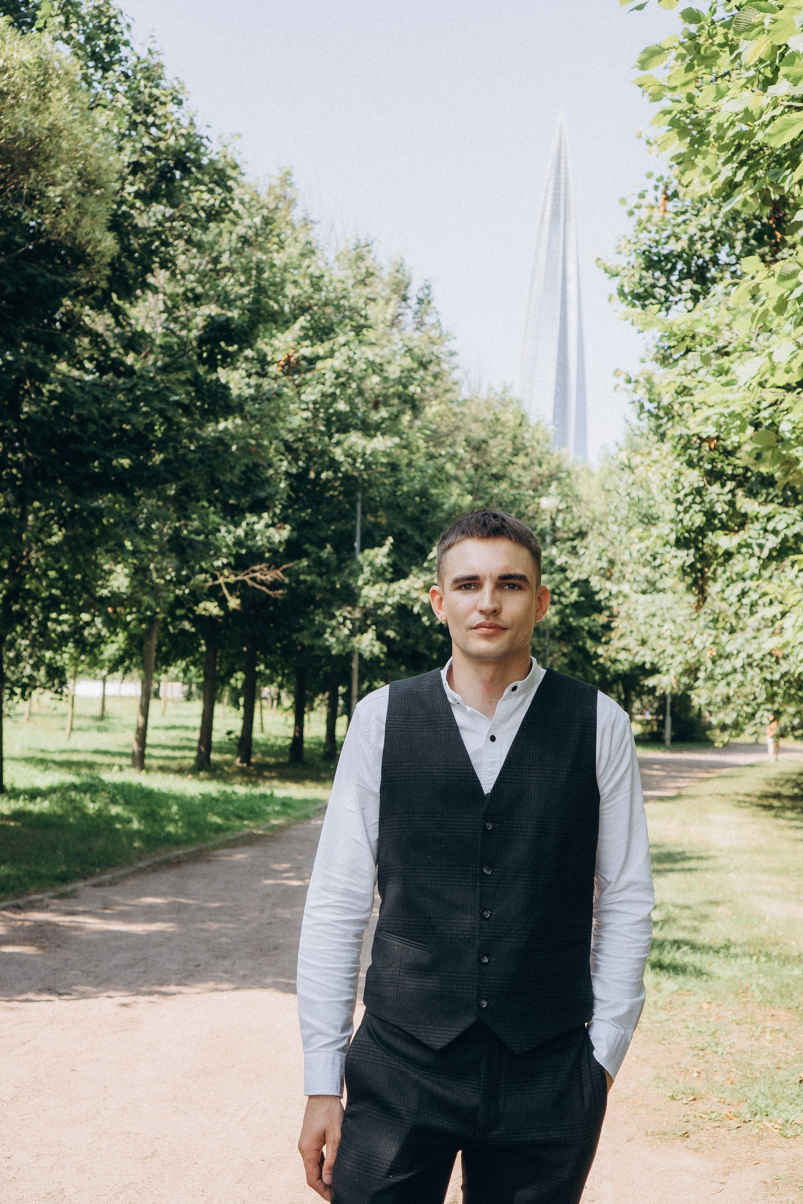 СВАДЕБНАЯ СЬЕМК В ПАРКЕ 300-ЛЕТИЯ. Профессиональный фотограф, Санкт-Петербург — Виктория Богомолова