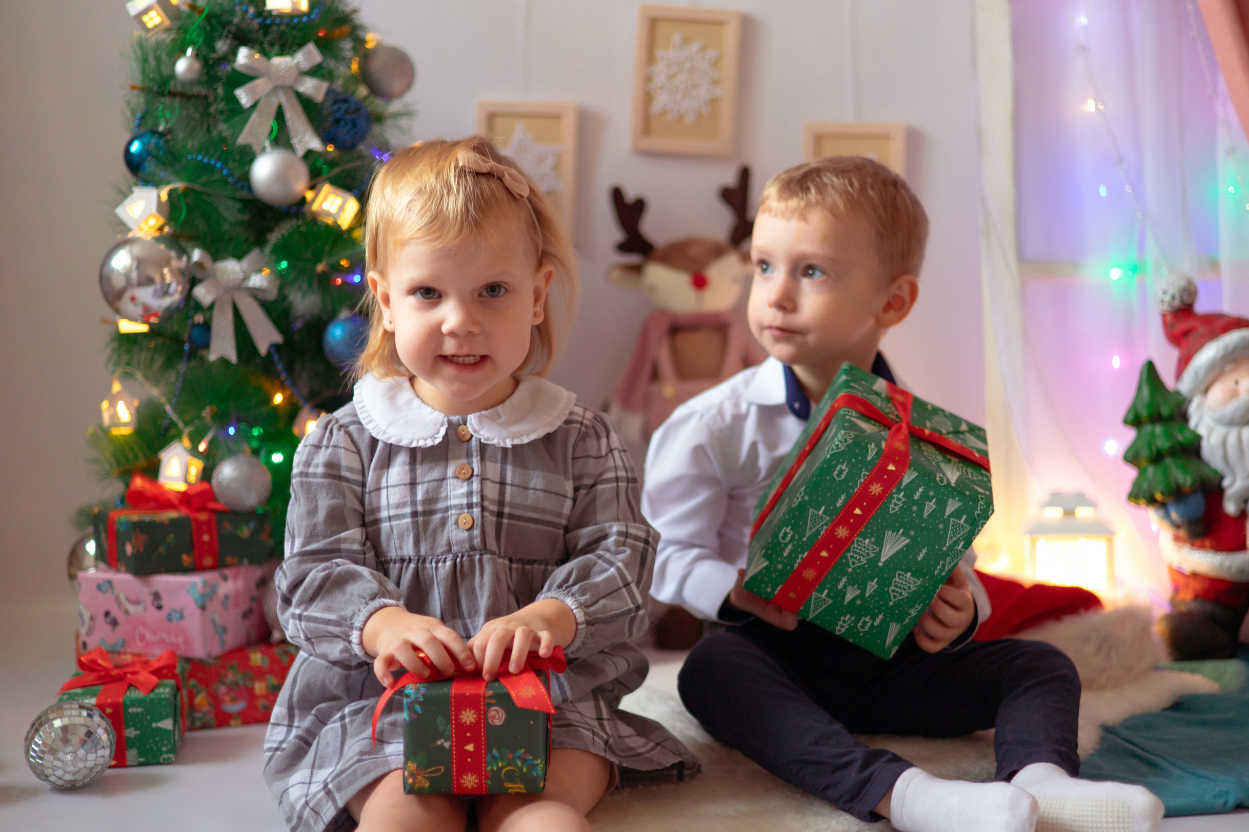Дети новый год 2024. Семейный и детский фотограф в Михайловке Татьяна Лестьева