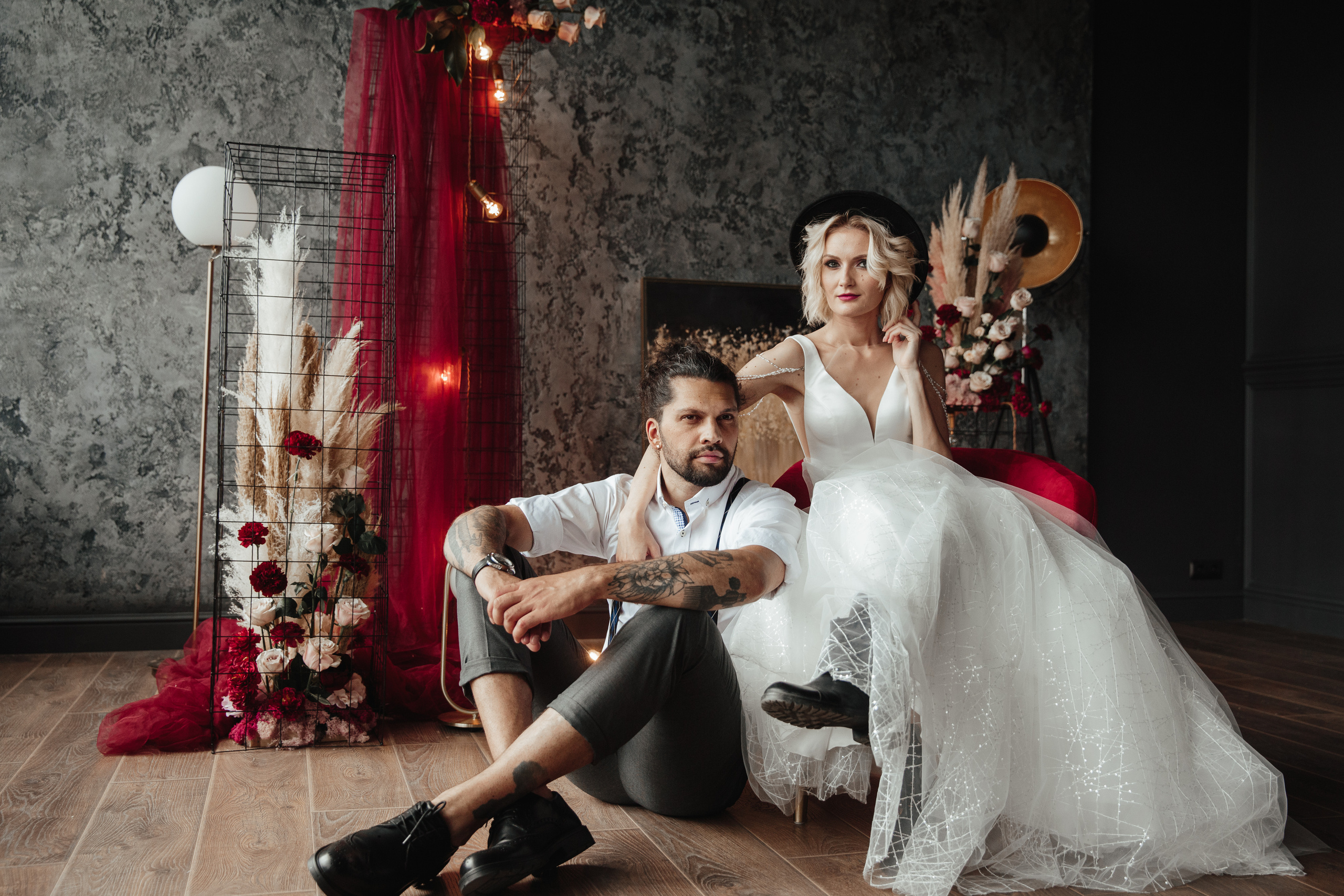 Роман и Марго. Свадьба в студии. Саша Потапкин Фотограф. Сочи, Екатеринбург, Москва