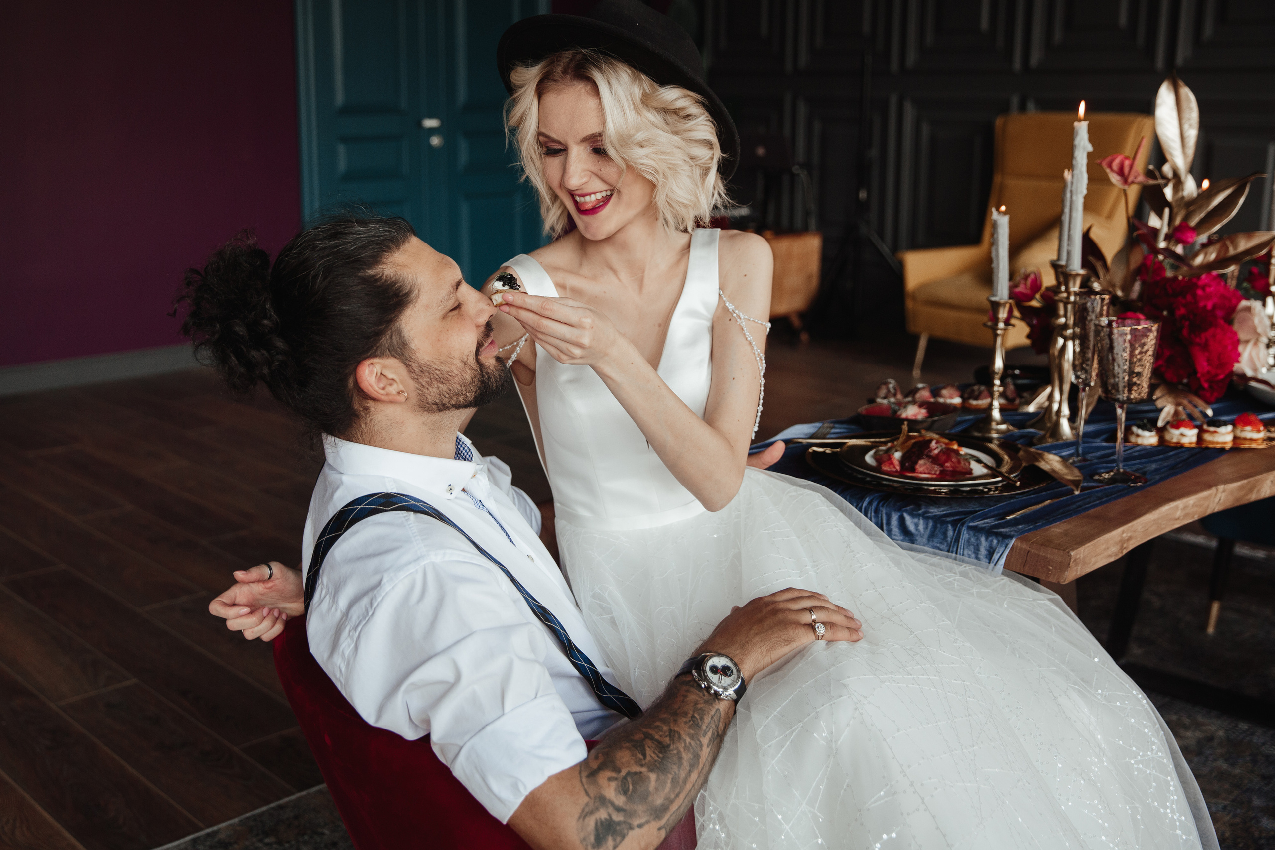 Роман и Марго. Свадьба в студии. Саша Потапкин Фотограф. Сочи, Екатеринбург, Москва