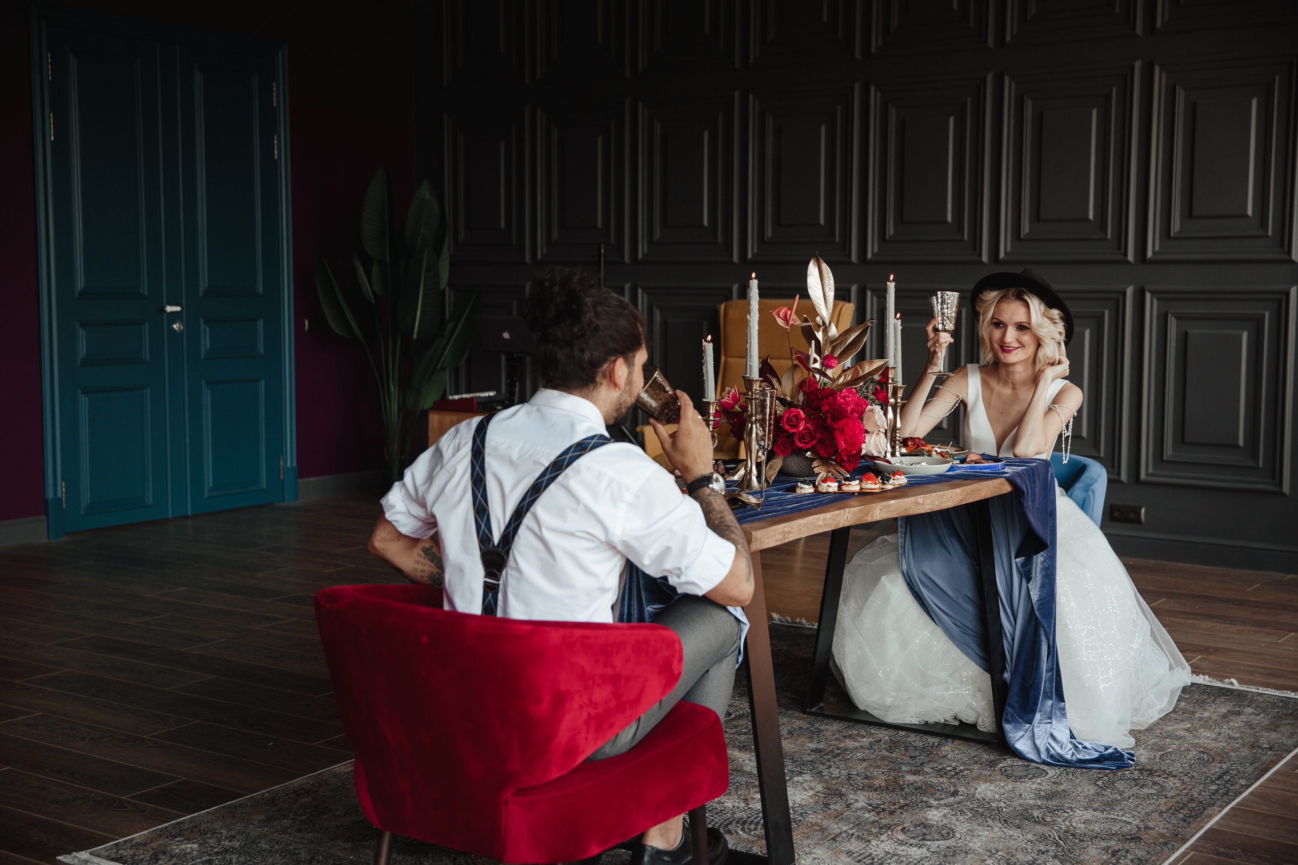 Роман и Марго. Свадьба в студии. Саша Потапкин Фотограф. Сочи, Екатеринбург, Москва