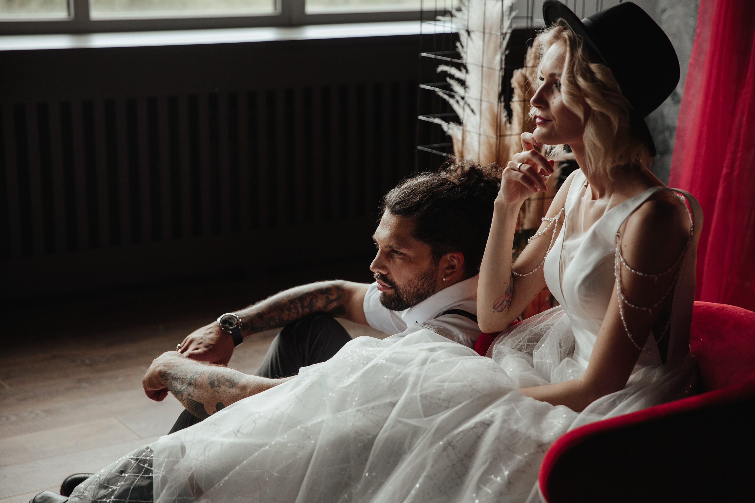 Роман и Марго. Свадьба в студии. Саша Потапкин Фотограф. Сочи, Екатеринбург, Москва