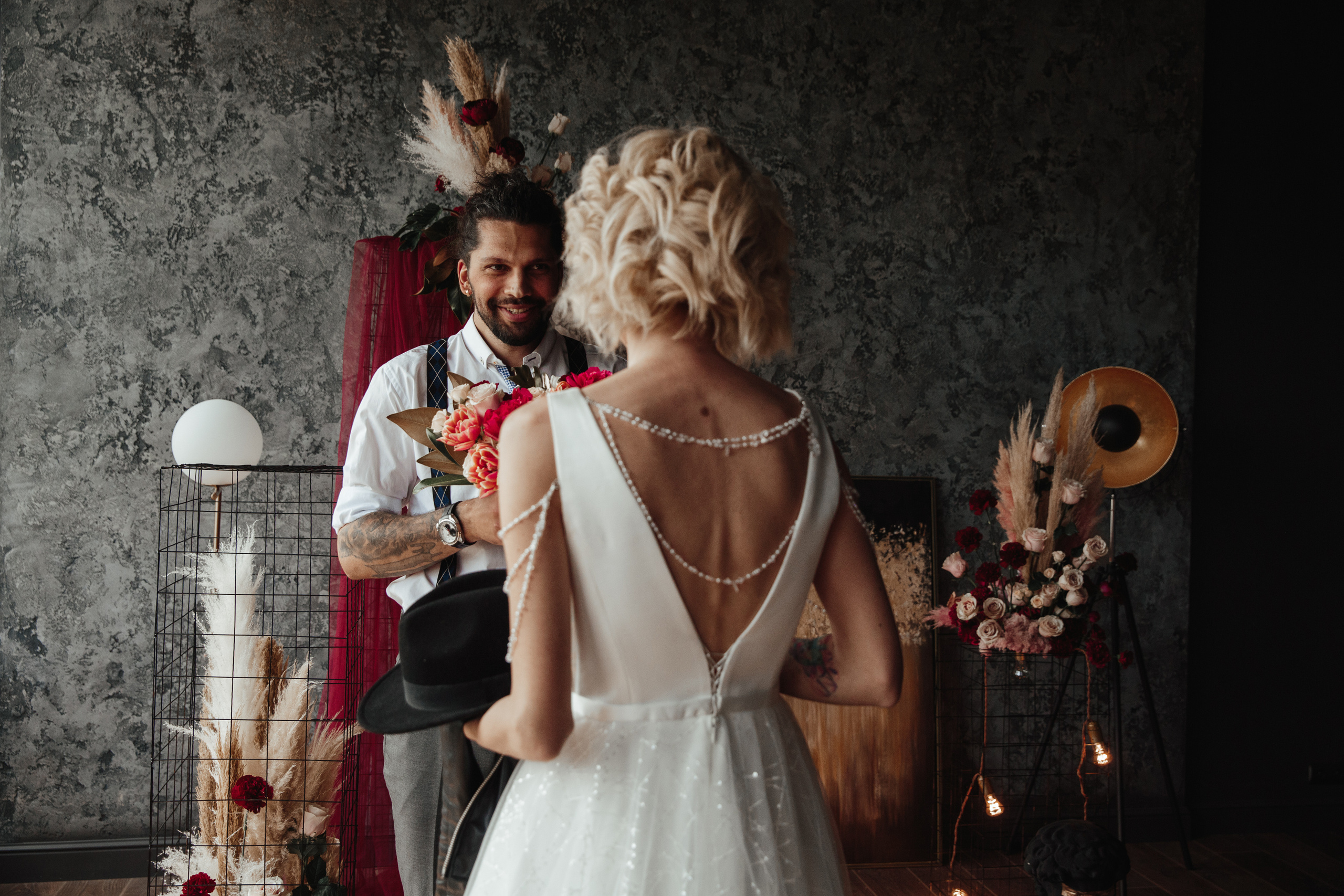 Роман и Марго. Свадьба в студии. Саша Потапкин Фотограф. Сочи, Екатеринбург, Москва
