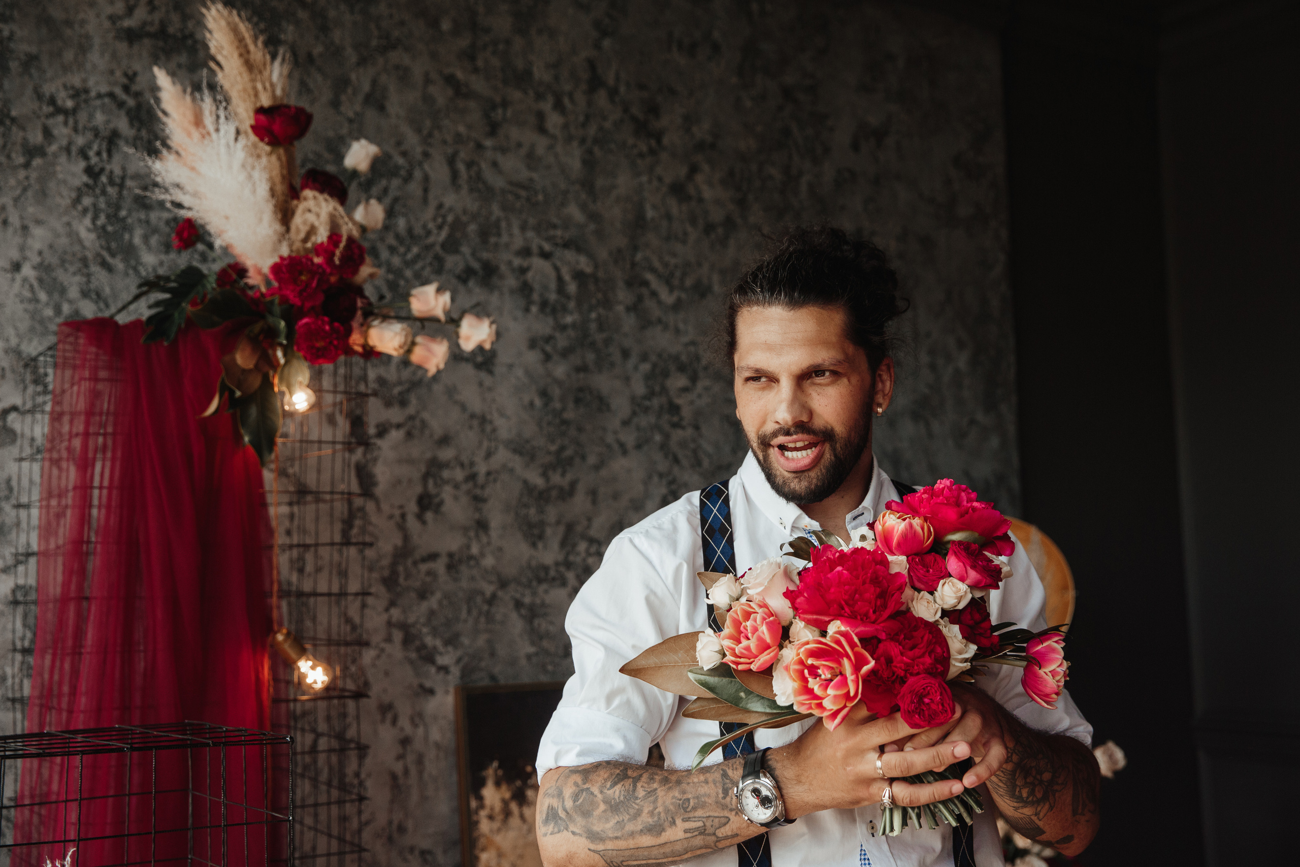 Роман и Марго. Свадьба в студии. Саша Потапкин Фотограф. Сочи, Екатеринбург, Москва