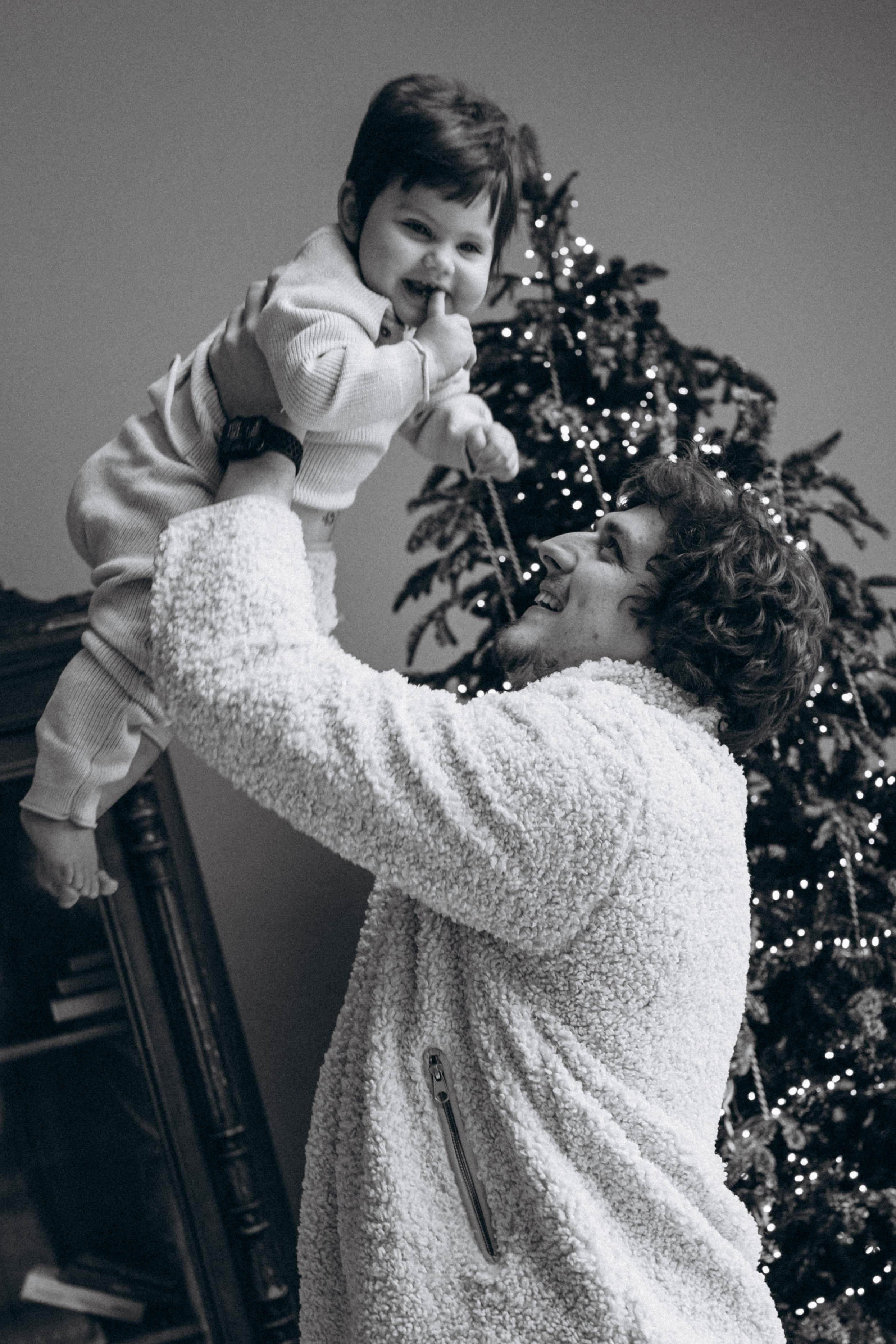 Новогодняя семейная. Детский и семейный фотограф, съемка новорожденных Москва
