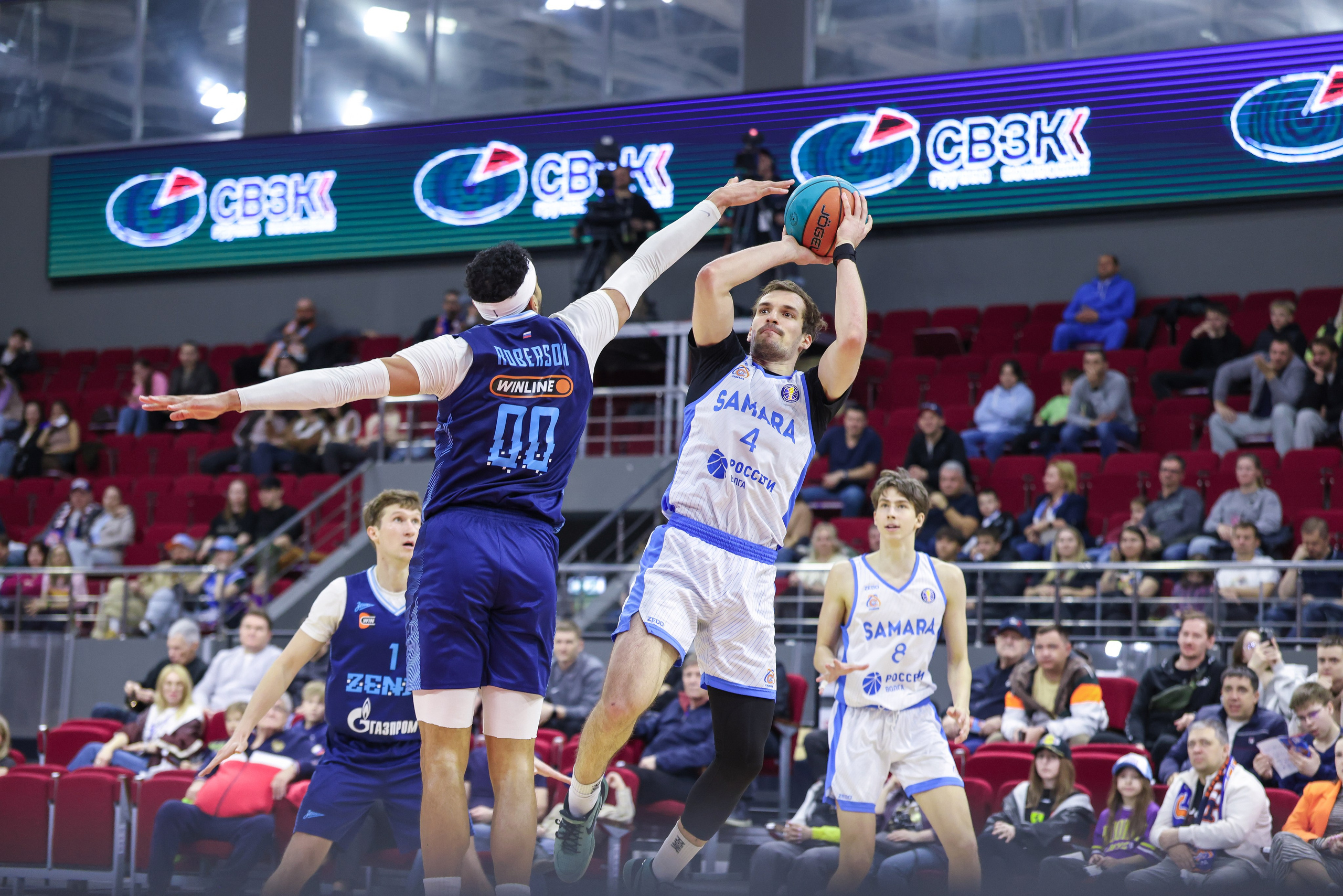 Баскетбол. Самара — Зенит. Единая лига ВТБ. Спортивный фотограф в Самаре