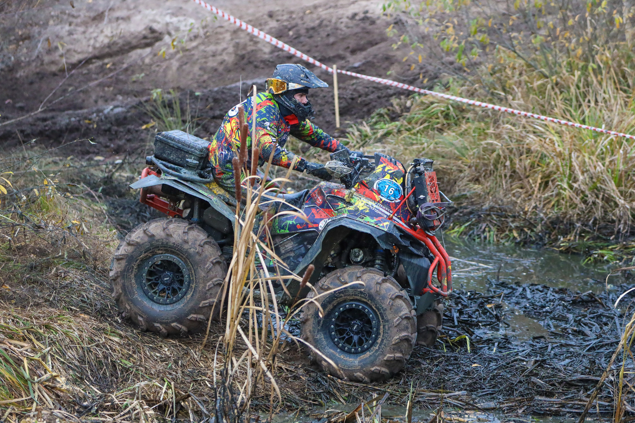 Гонки на квадроциклах Грязевое кольцо. Спортивный фотограф в Самаре