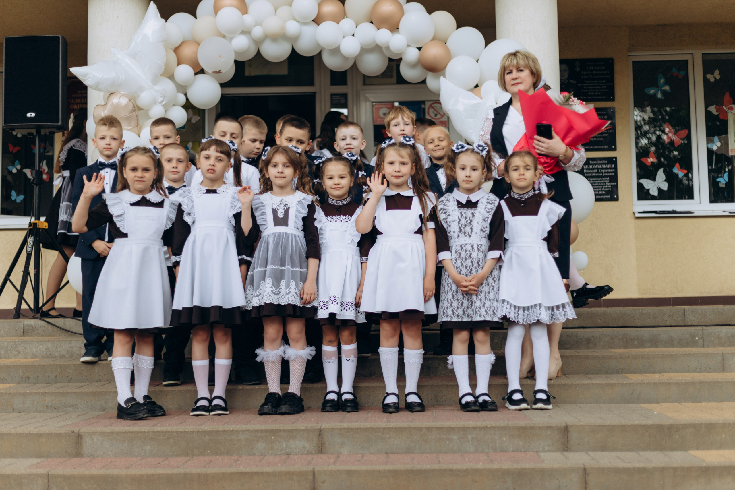 Школа 1 класс. Семейный фотограф в г. Белгороде Ангелина Прокопенко