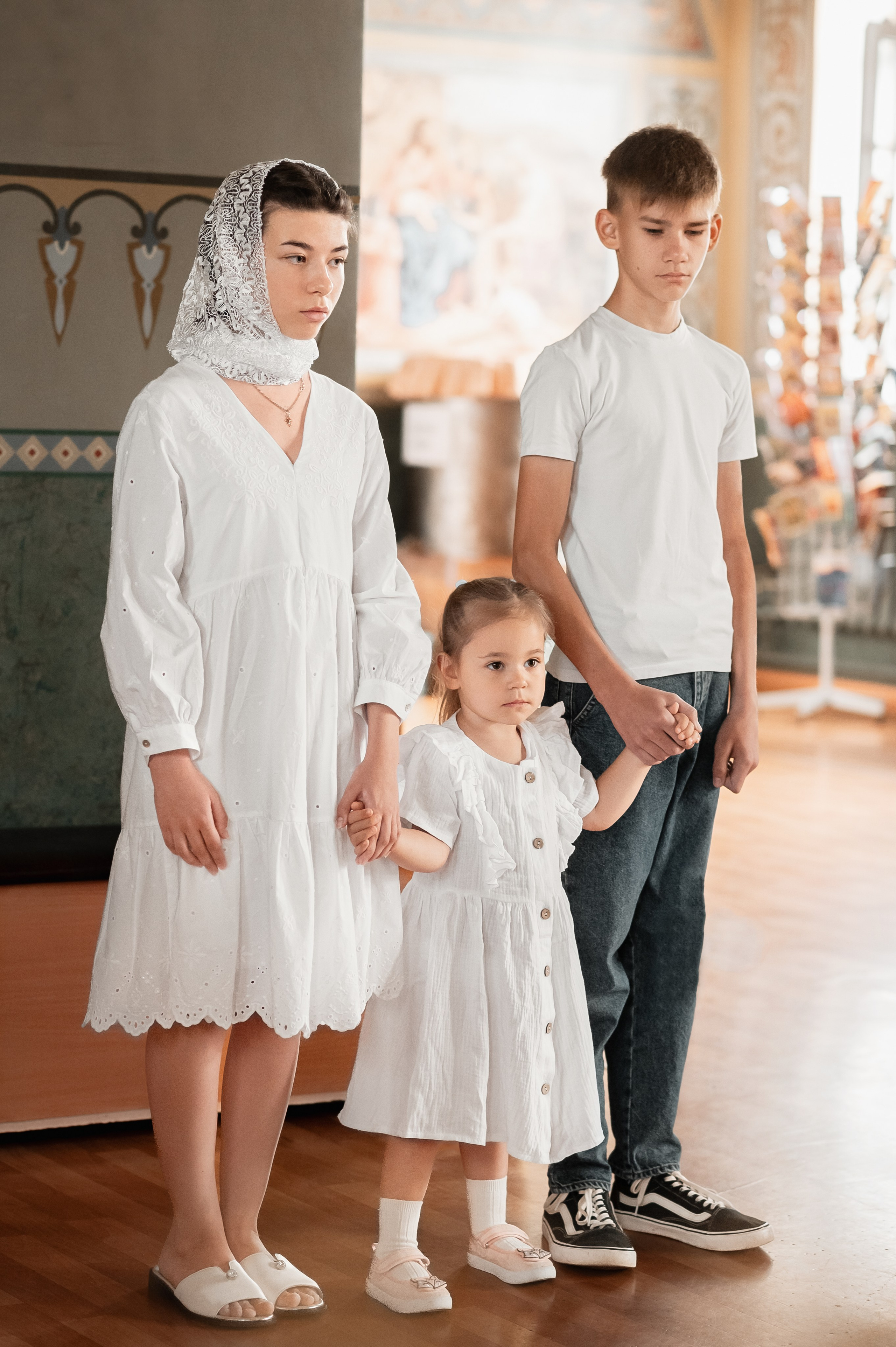 Крещение в храме Иоанна Богослова. Церковный фотограф на Таинство Крещения и Венчания в Оренбурге и Оренбургской области Екатерина Белкина