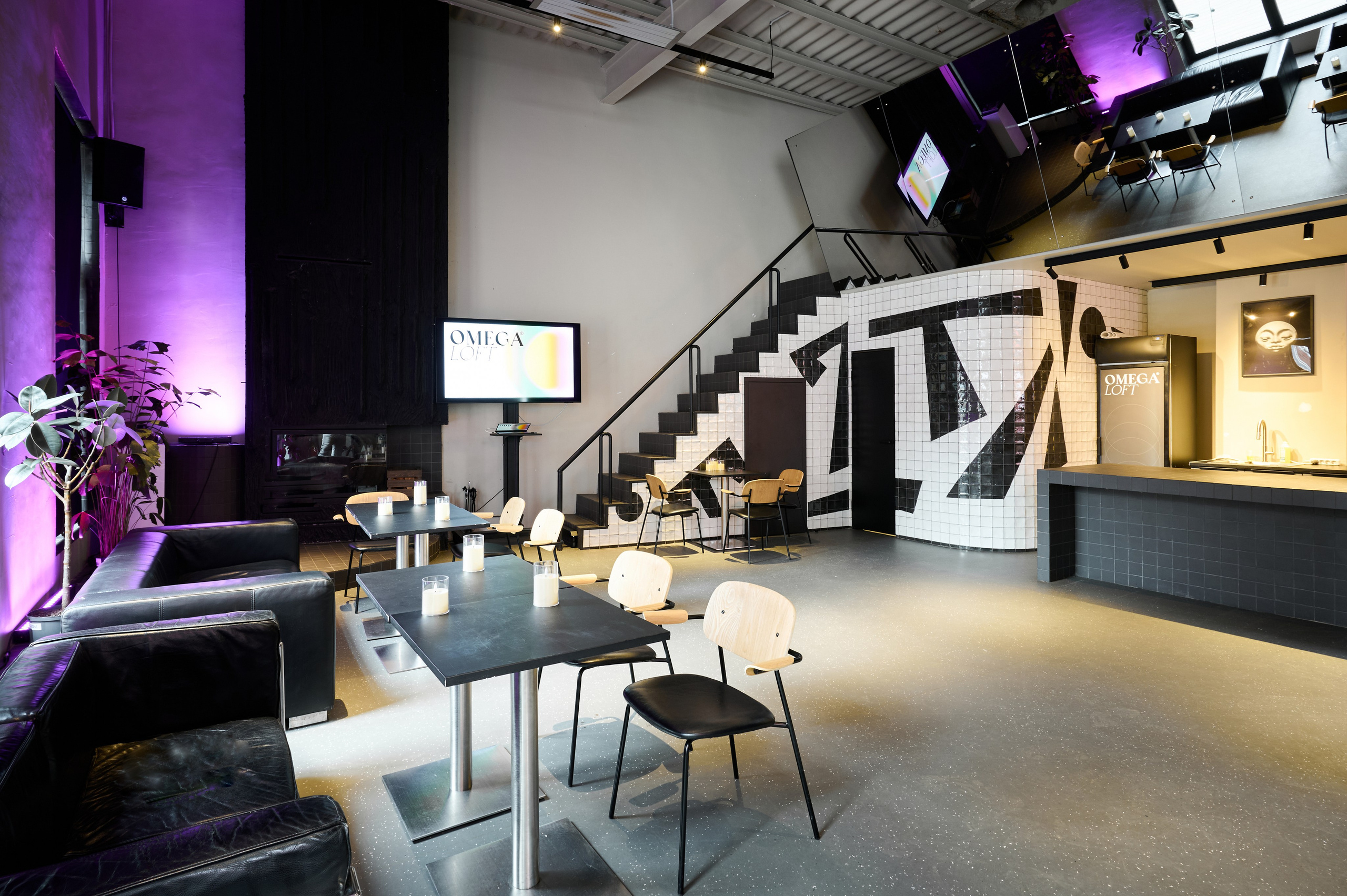 Интерьерная съёмка Omega Loft