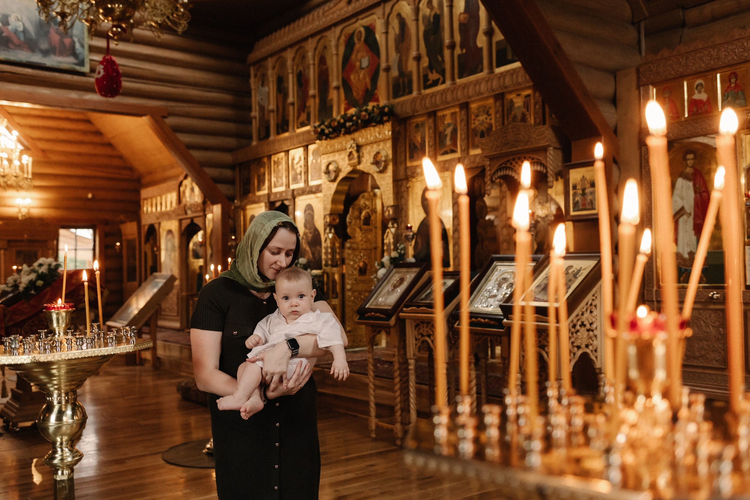 Крещение Платона и Софии. Семейный и детский фотограф в Нижнем Новгороде Буслаева Мария