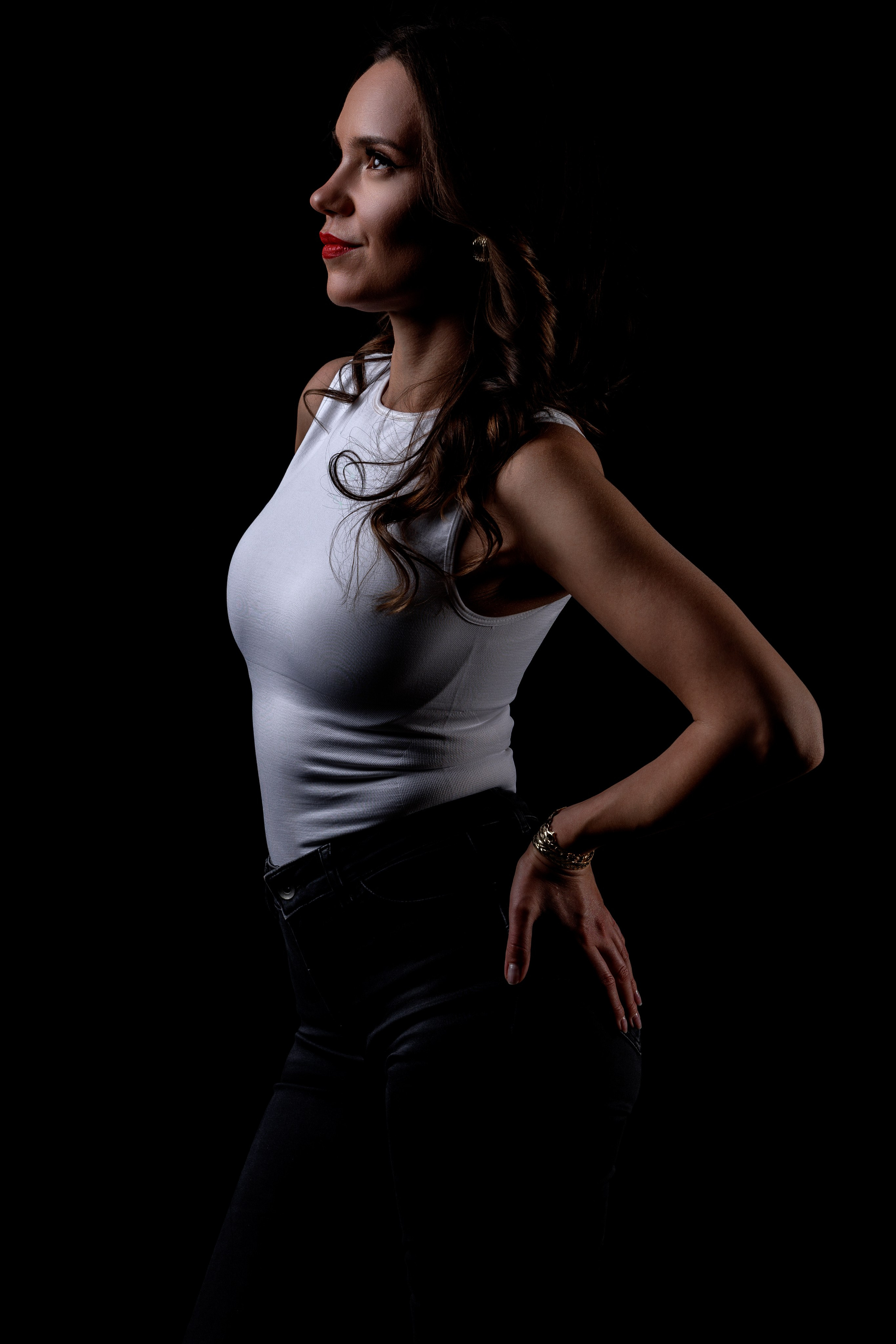 Студийная съемка. Трофимова Ольга, портретный фотограф