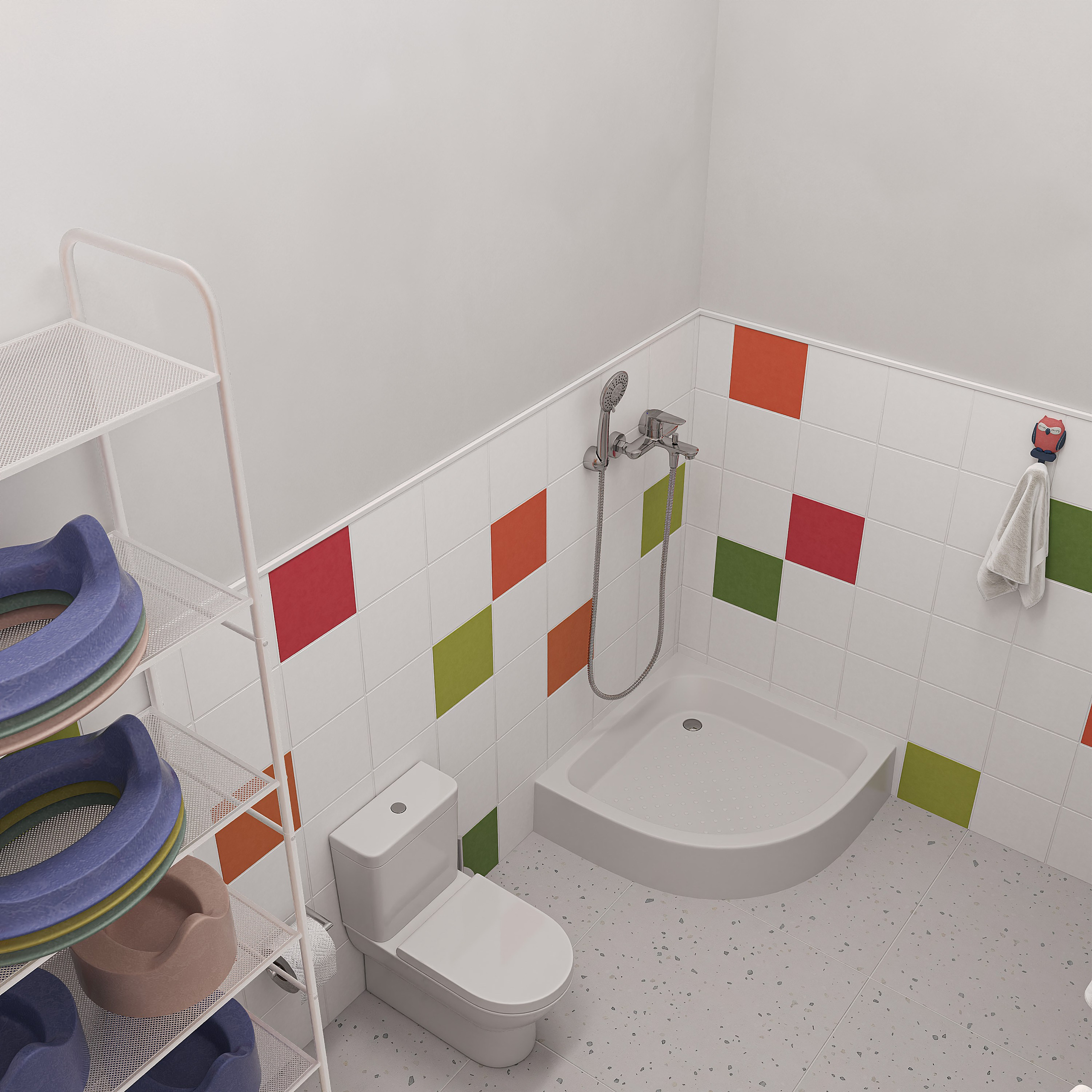 Санузел для Детского Сада «Карамелька» 🤍