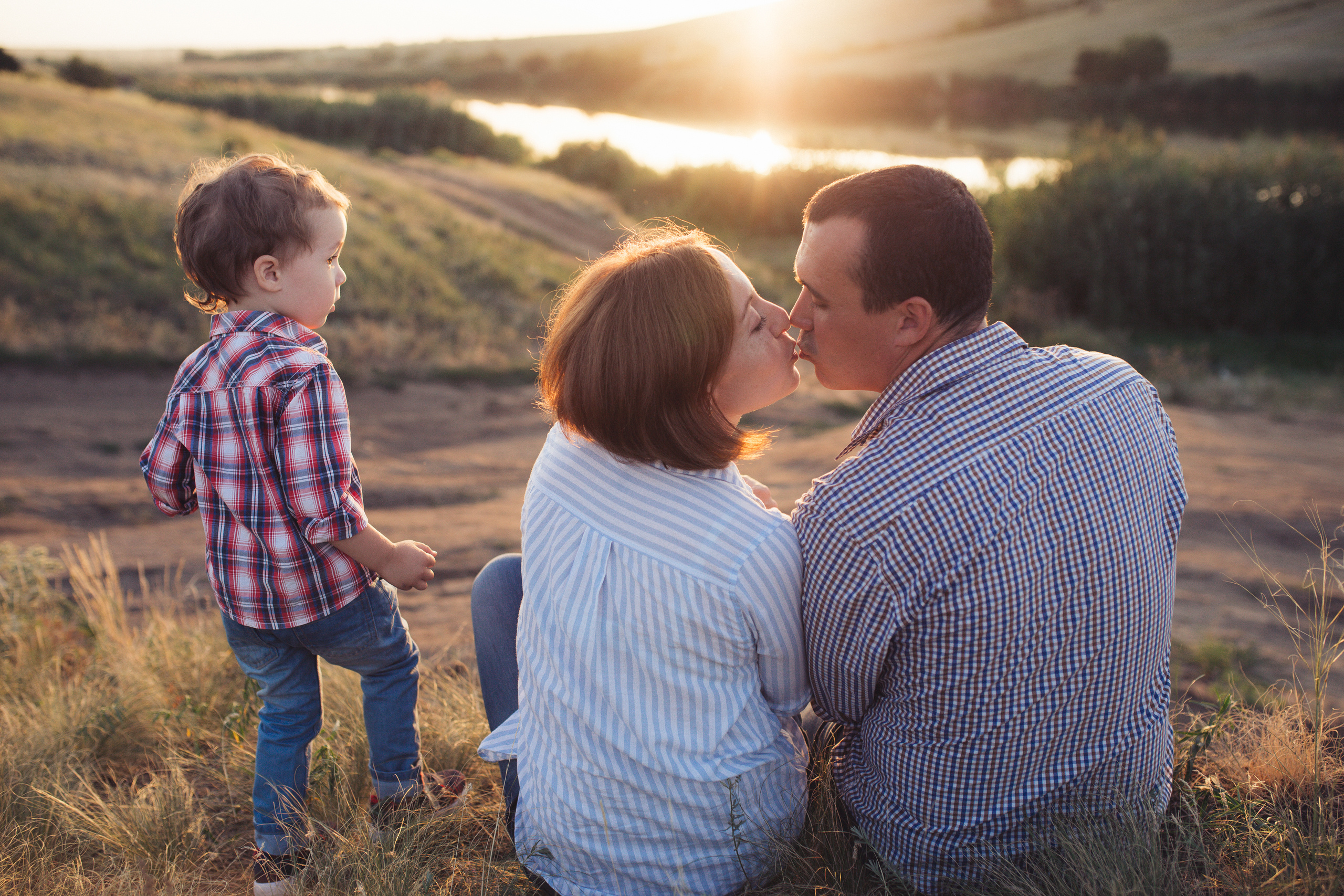 Семейная фотосессия на природе. Фотограф Валерия Ковпак. Москва. Химки. Куркино